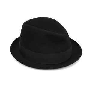 Cappello Tesa Piccola Nero – Borsalino