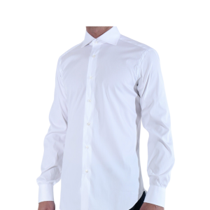 CAMICIA ELASTICIZZATA  BIANCO – BARBA NAPOLI