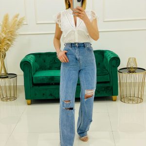 jeans a palazzo