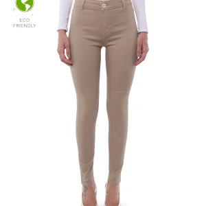 Jeggings Donna Sostenibile Skinny - Sand - Made in Italy
