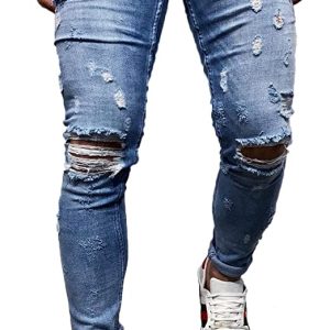 jeans strappati uomo