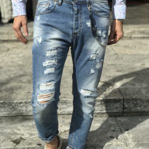 jeans strappati uomo