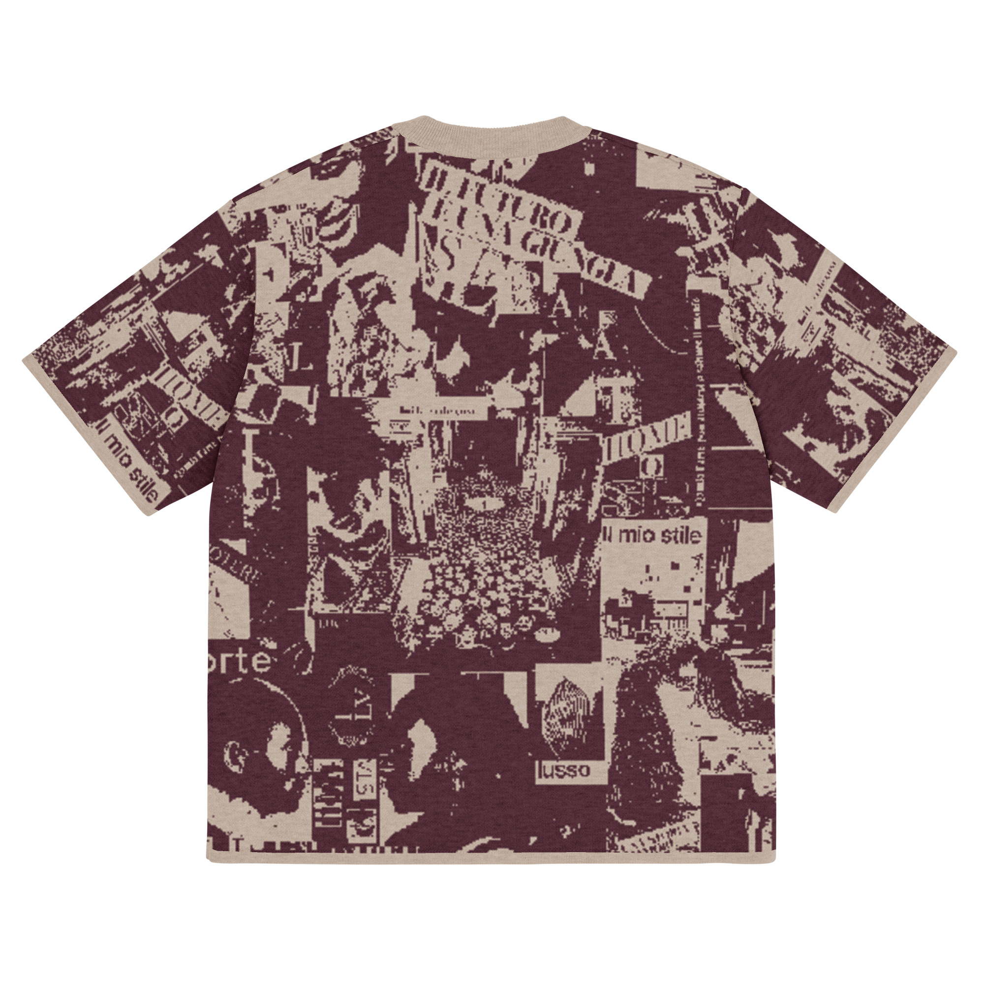 T-shirt classica in maglia - immagine 6