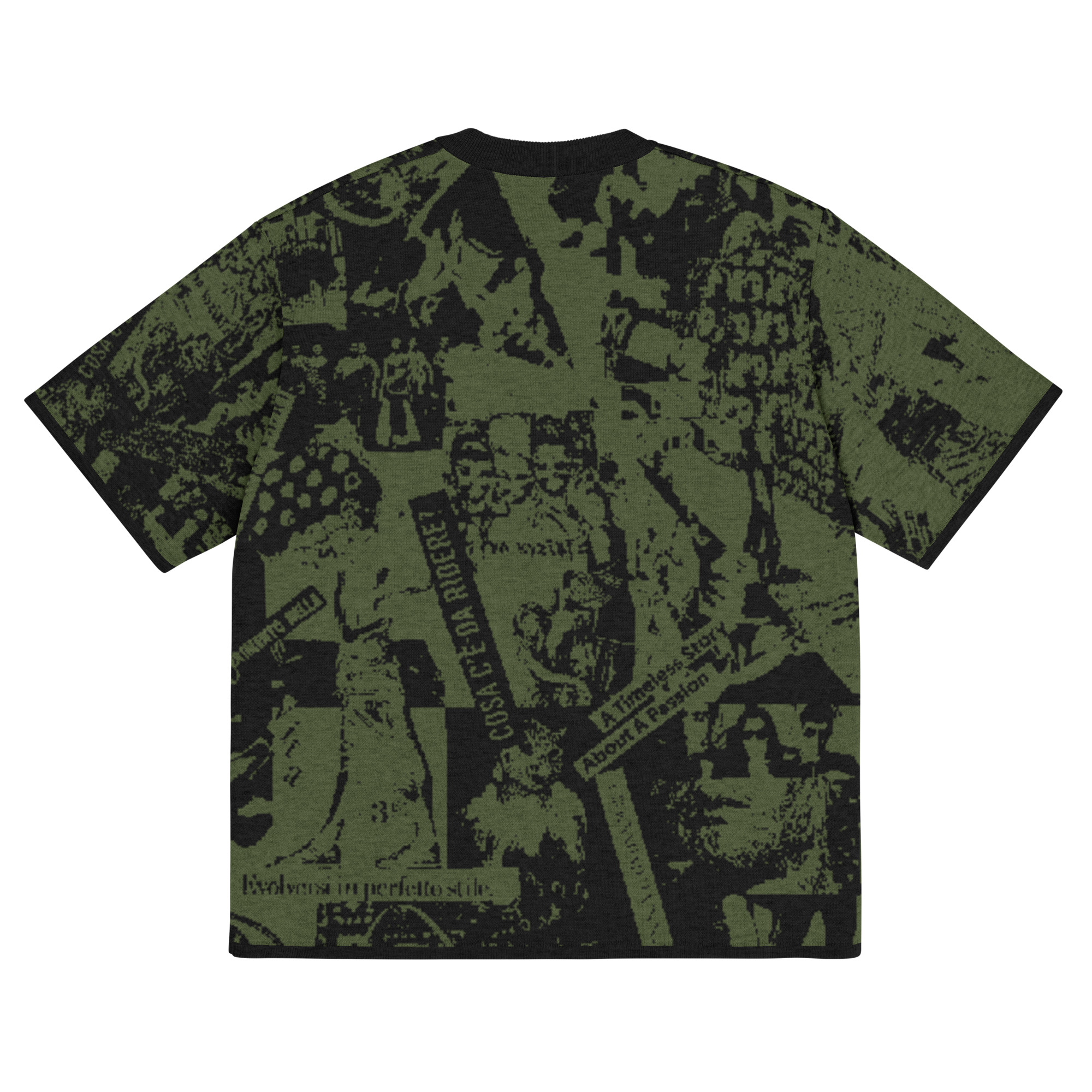 T-shirt classica in maglia - immagine 6