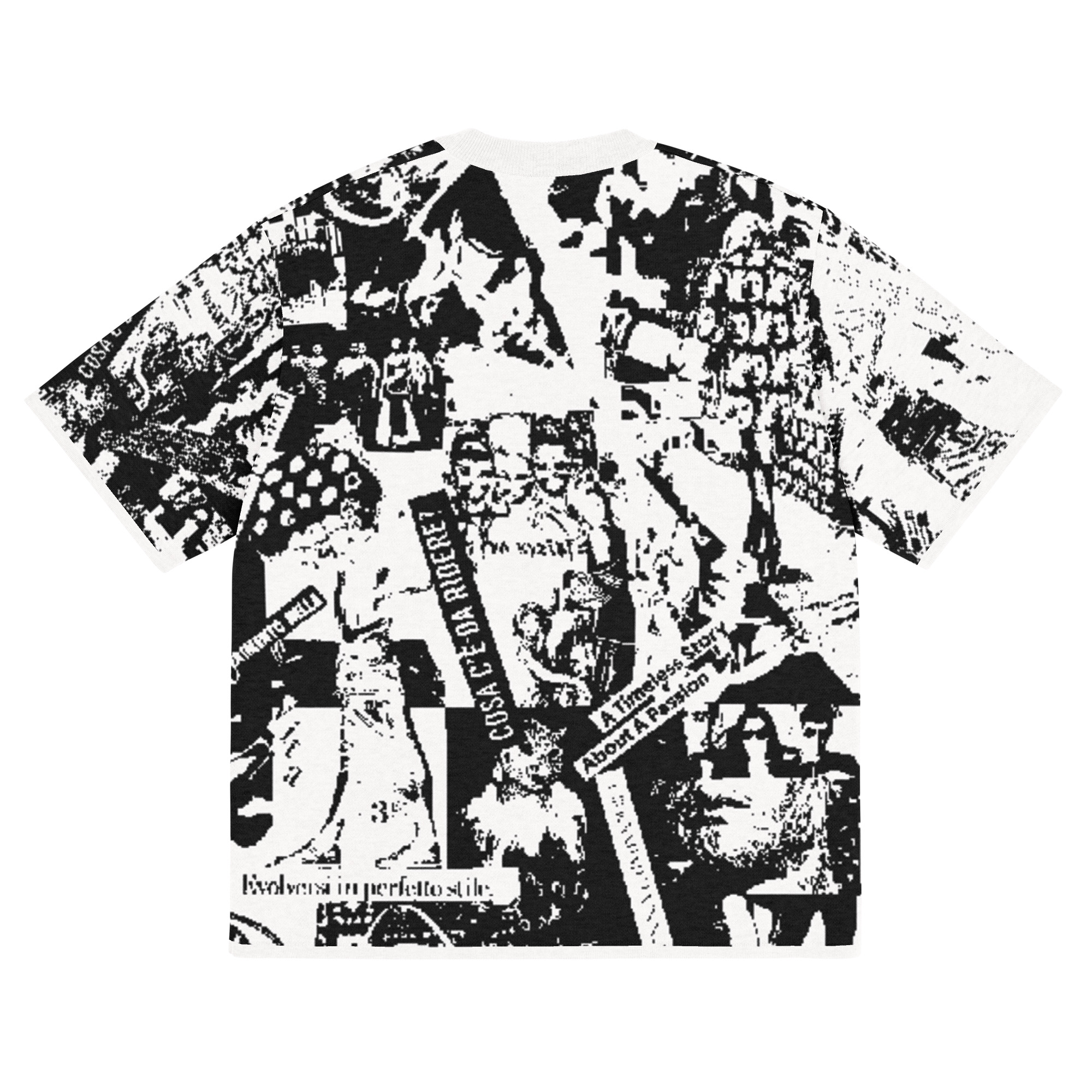 T-shirt classica in maglia - immagine 6