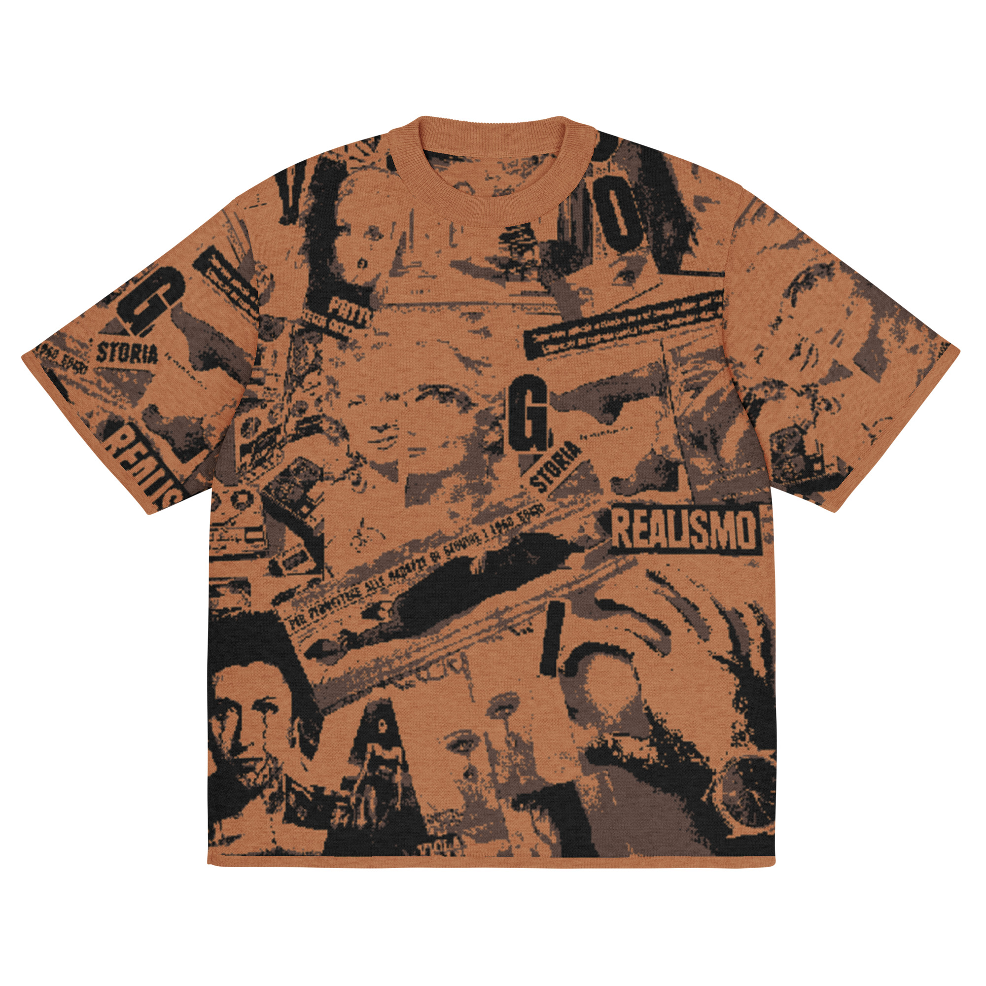 T-shirt classica in maglia - immagine 5