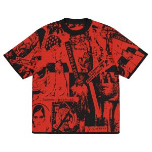 T-shirt classica in maglia