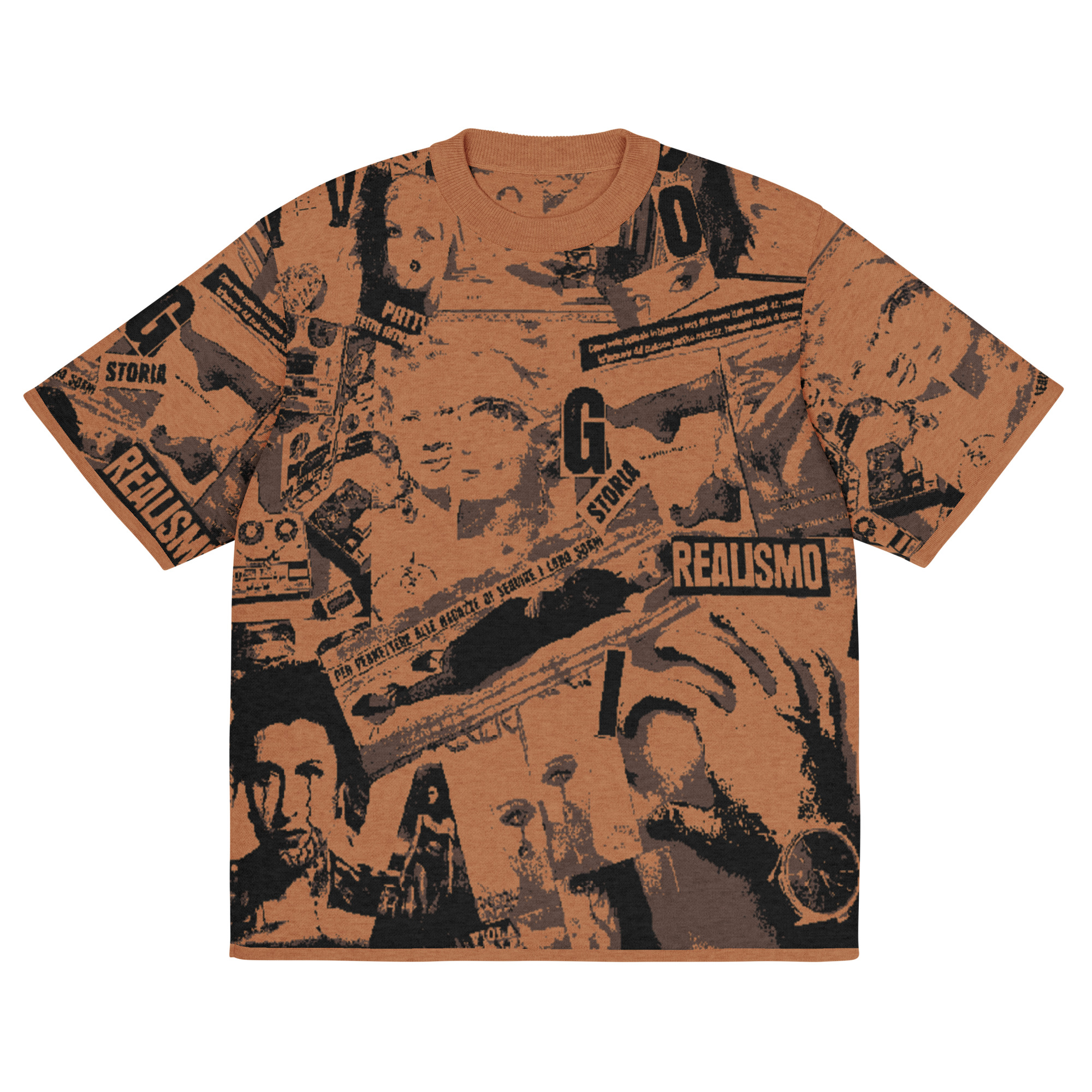 T-shirt classica in maglia - immagine 2