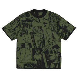 T-shirt classica in maglia