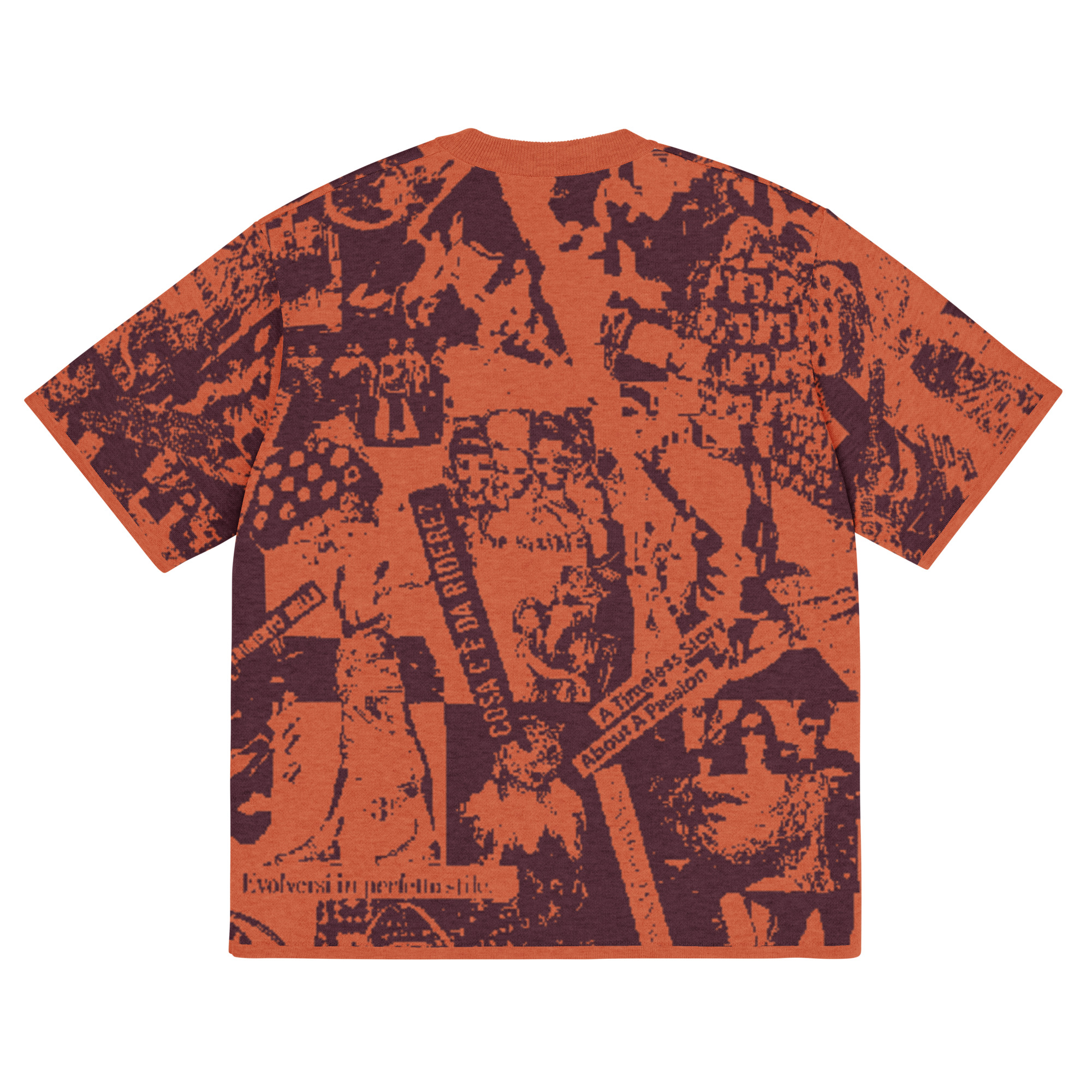 T-shirt classica in maglia - immagine 4