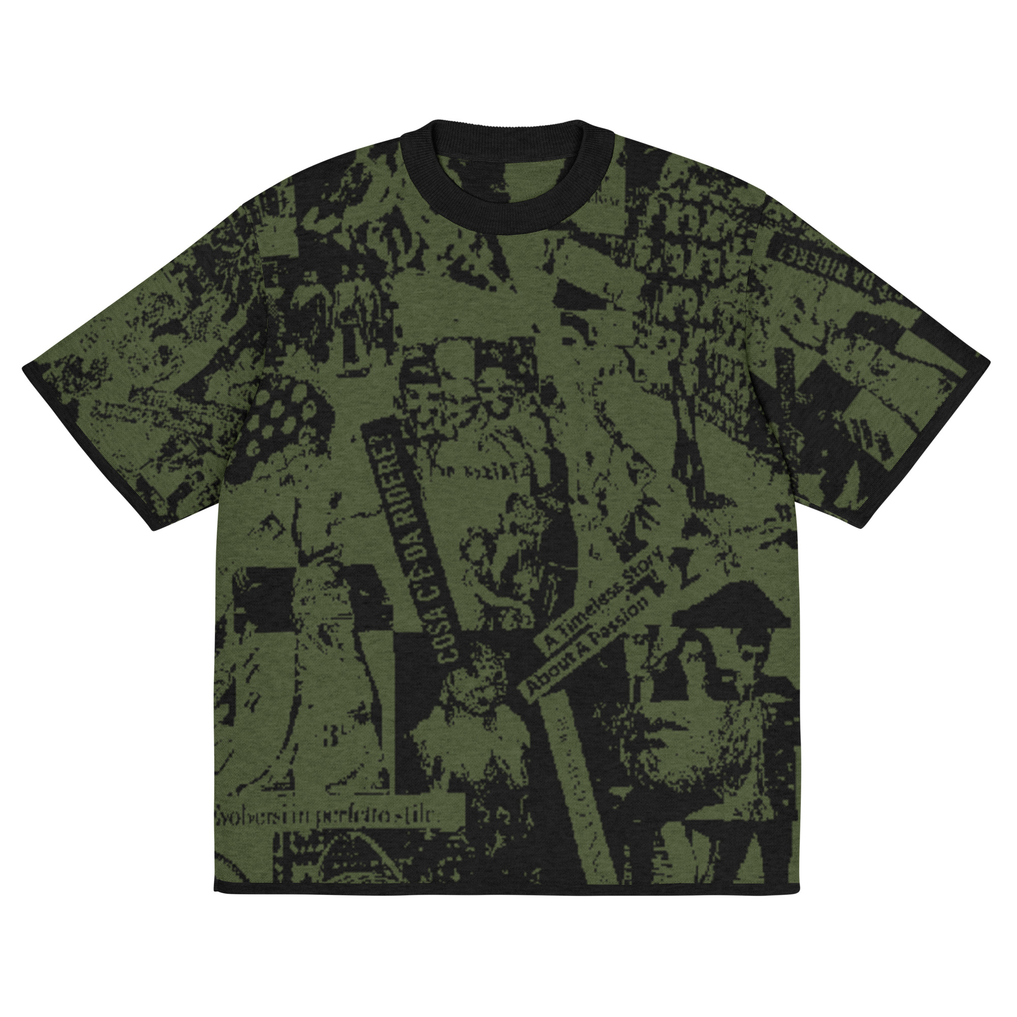 T-shirt classica in maglia - immagine 3