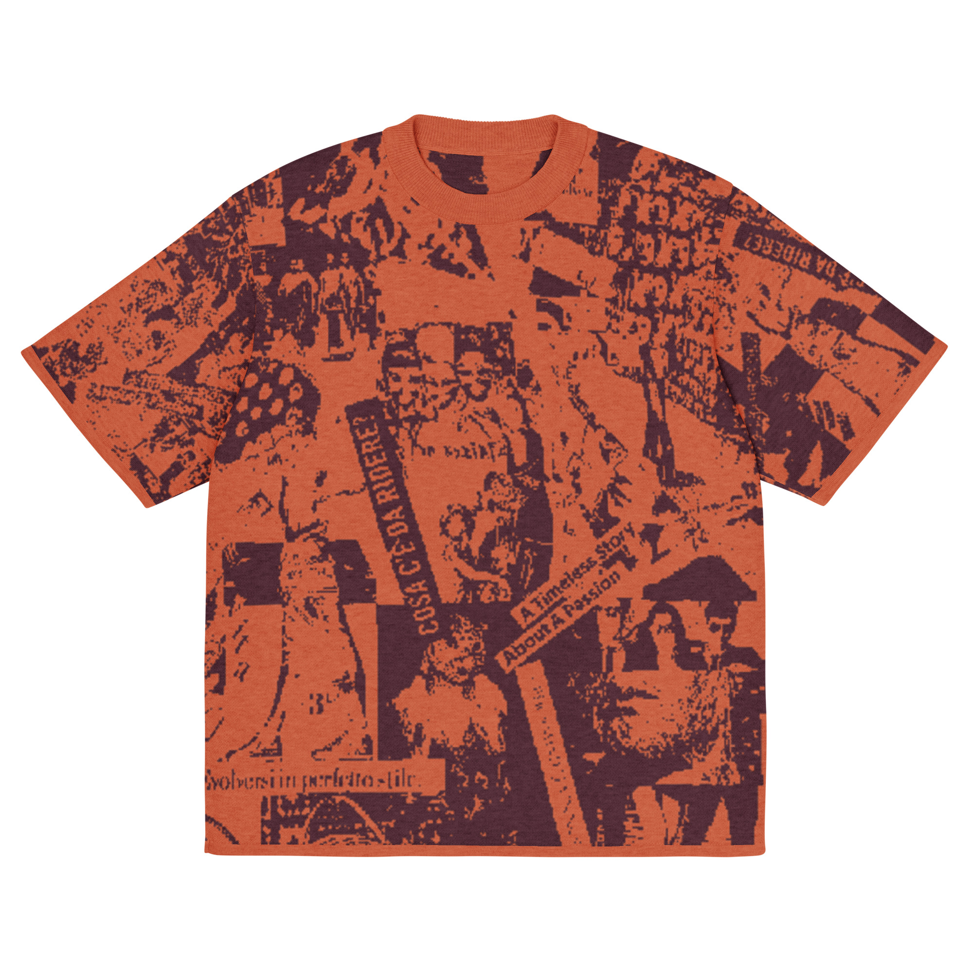 T-shirt classica in maglia - immagine 3