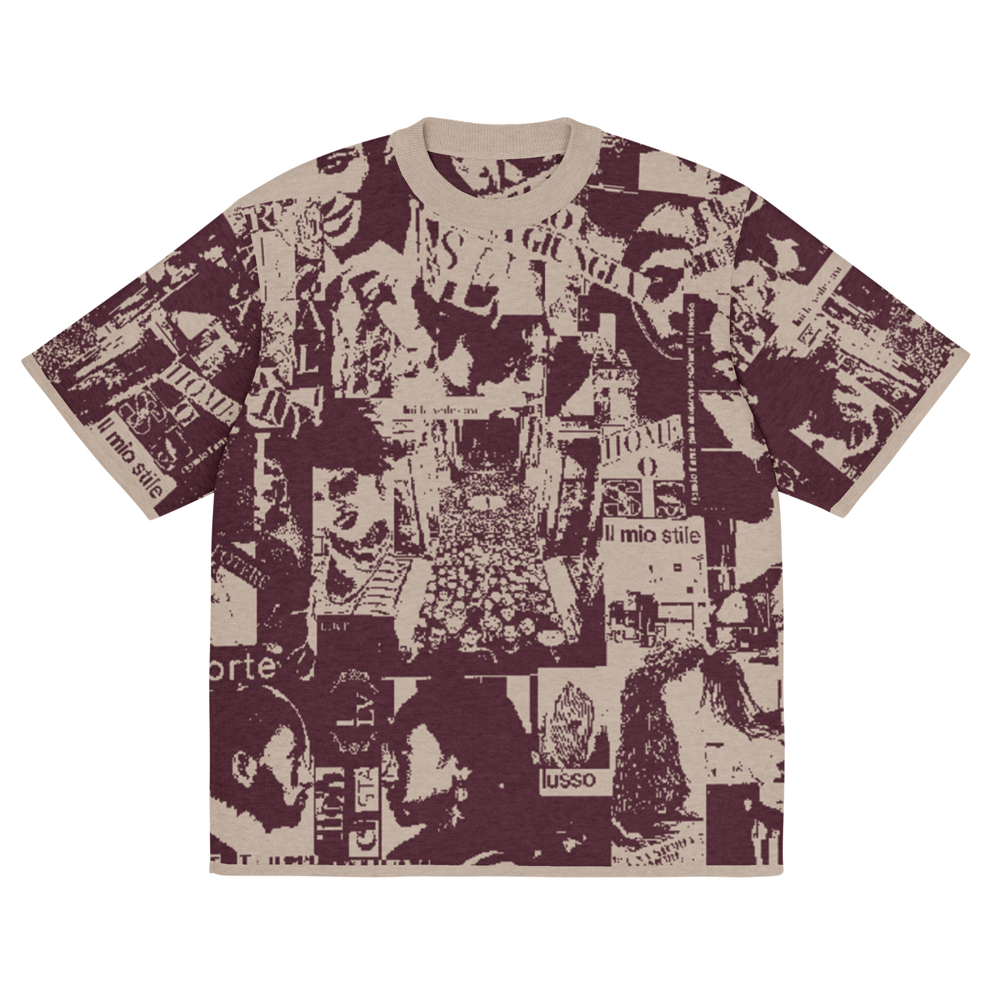 T-shirt classica in maglia - immagine 9