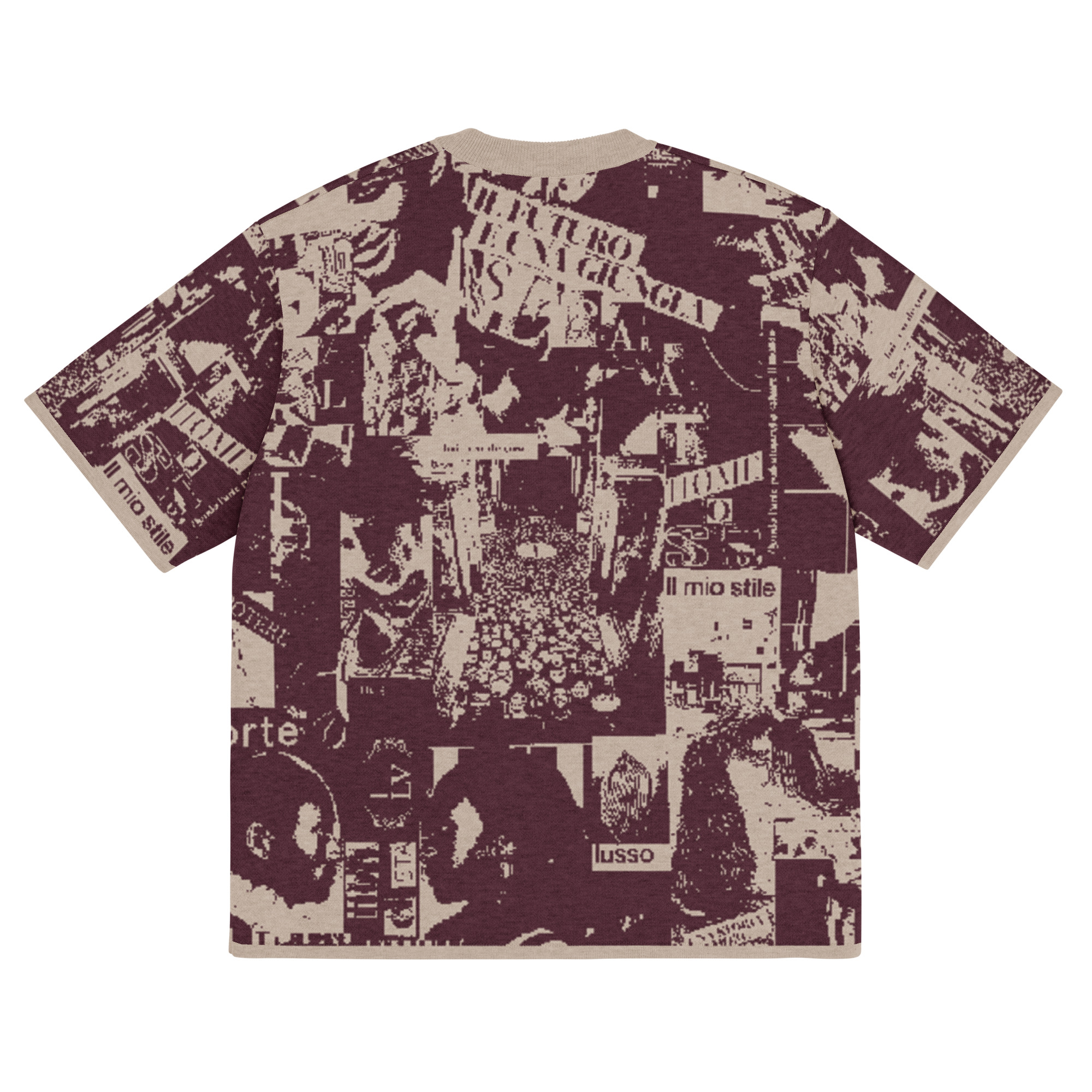 T-shirt classica in maglia - immagine 8