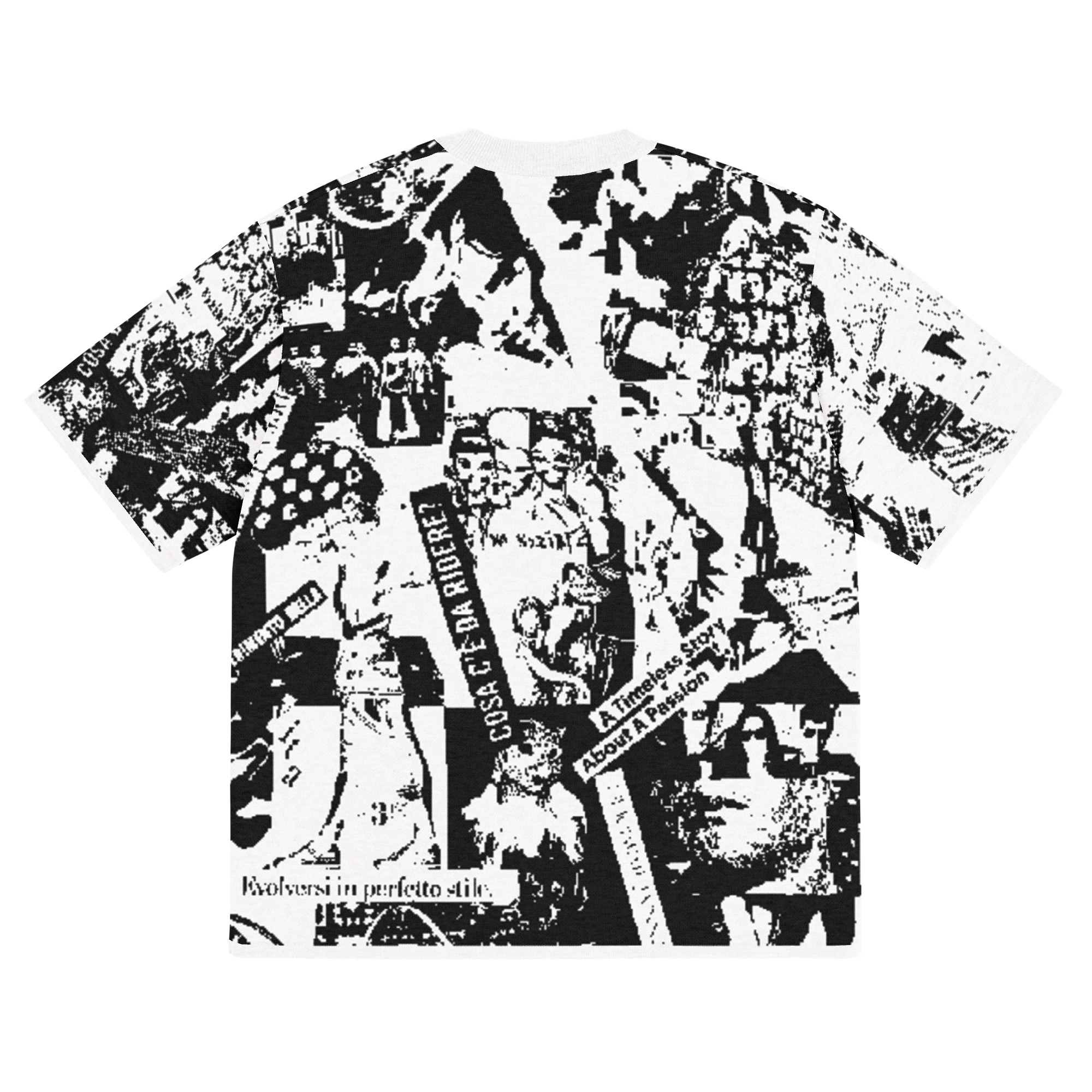 T-shirt classica in maglia - immagine 8