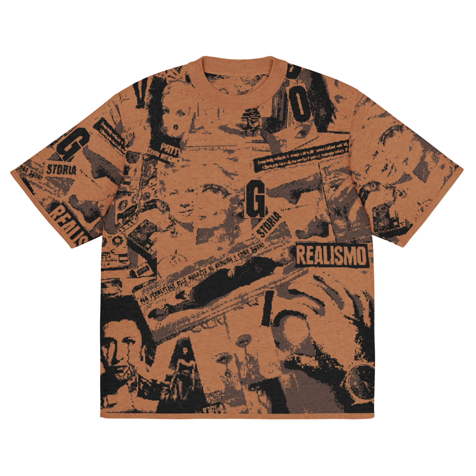 T-shirt classica in maglia - immagine 7