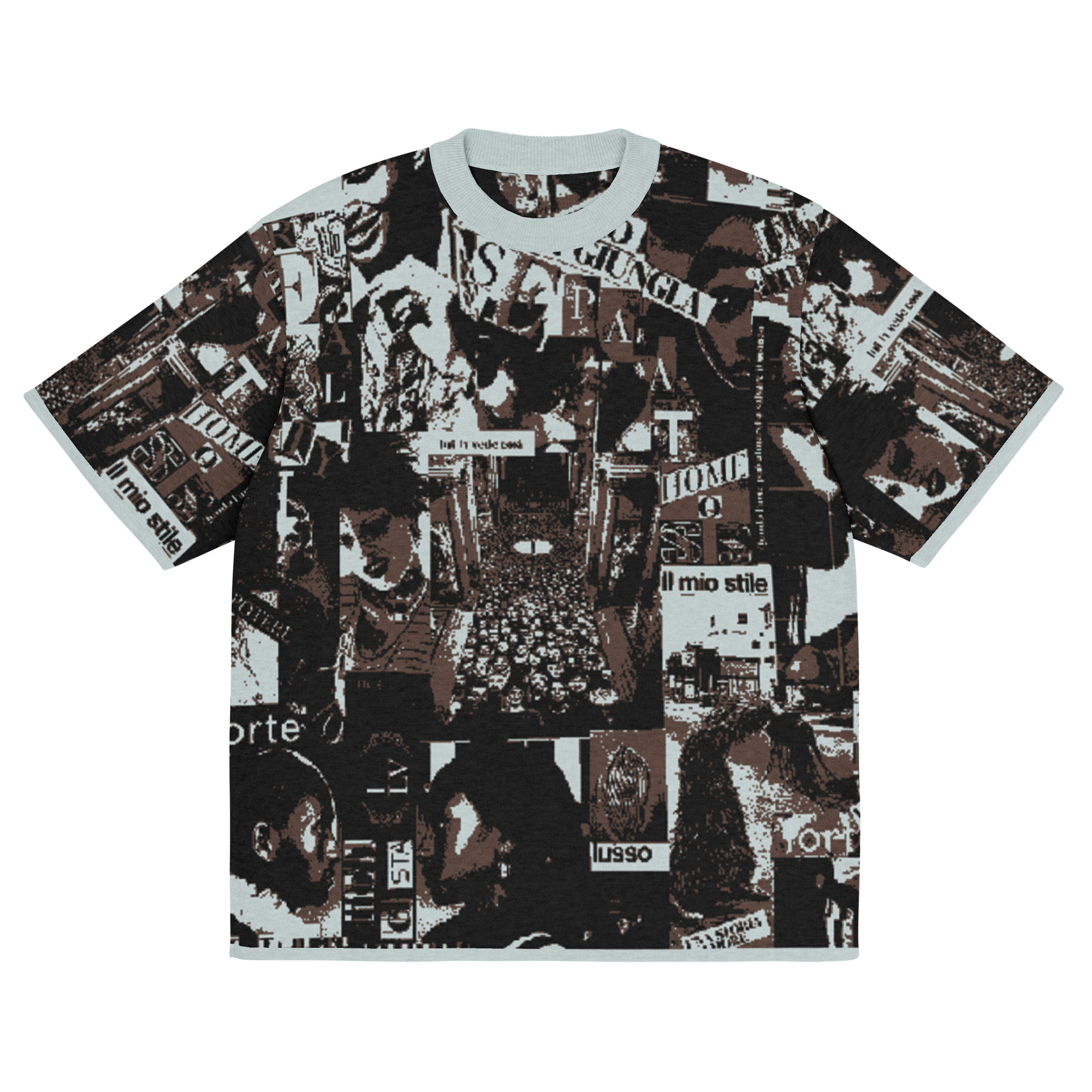 T-shirt classica in maglia - immagine 7