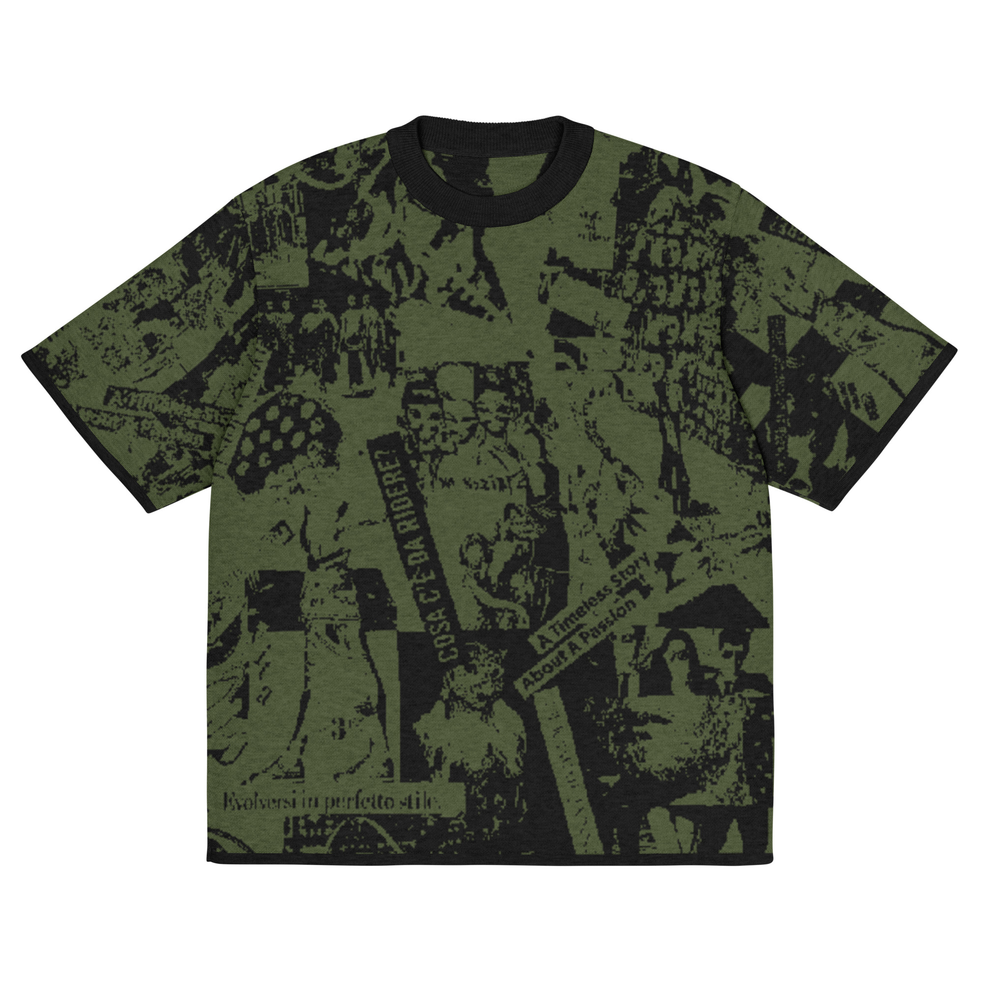 T-shirt classica in maglia - immagine 7