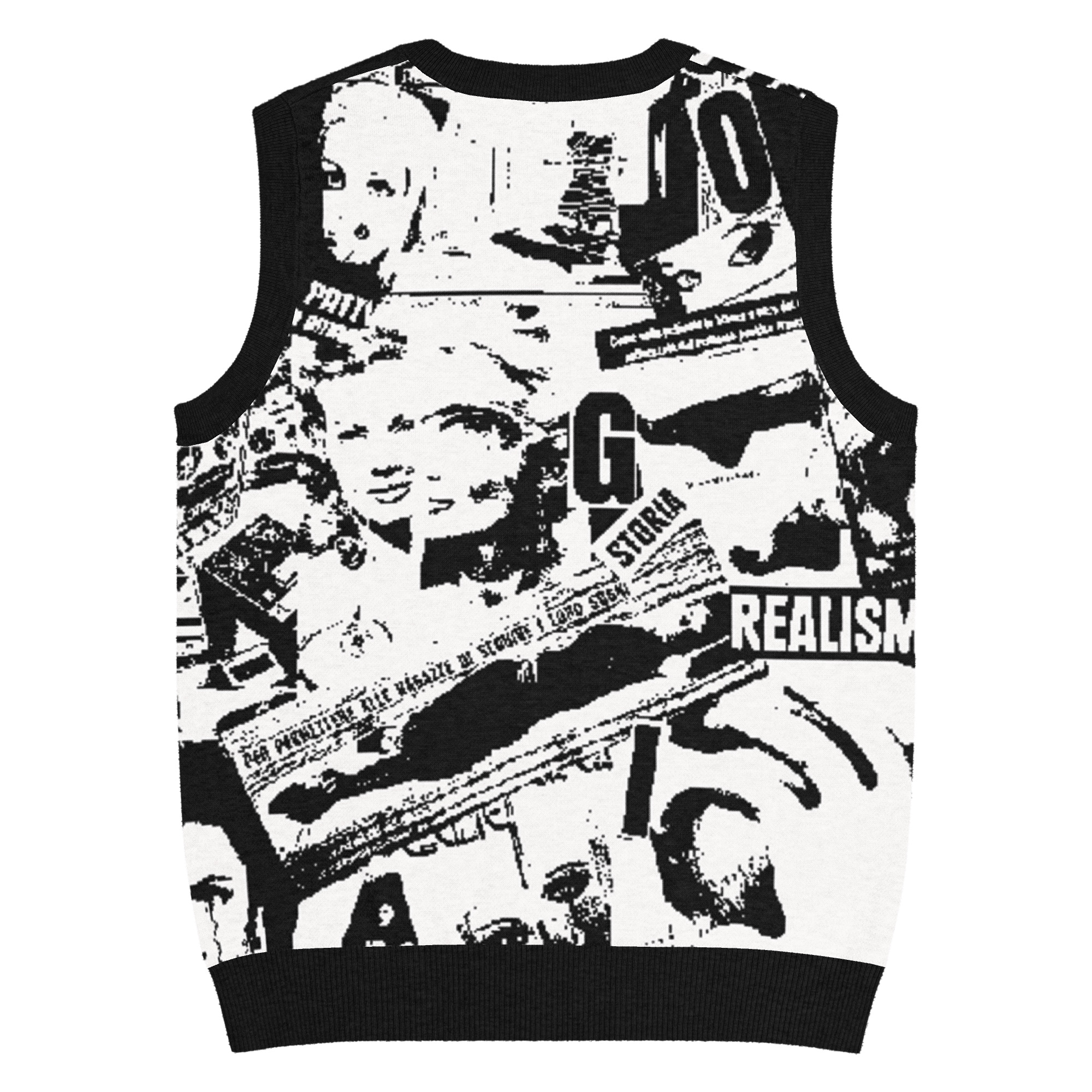 Gilet con scollo a V - immagine 6