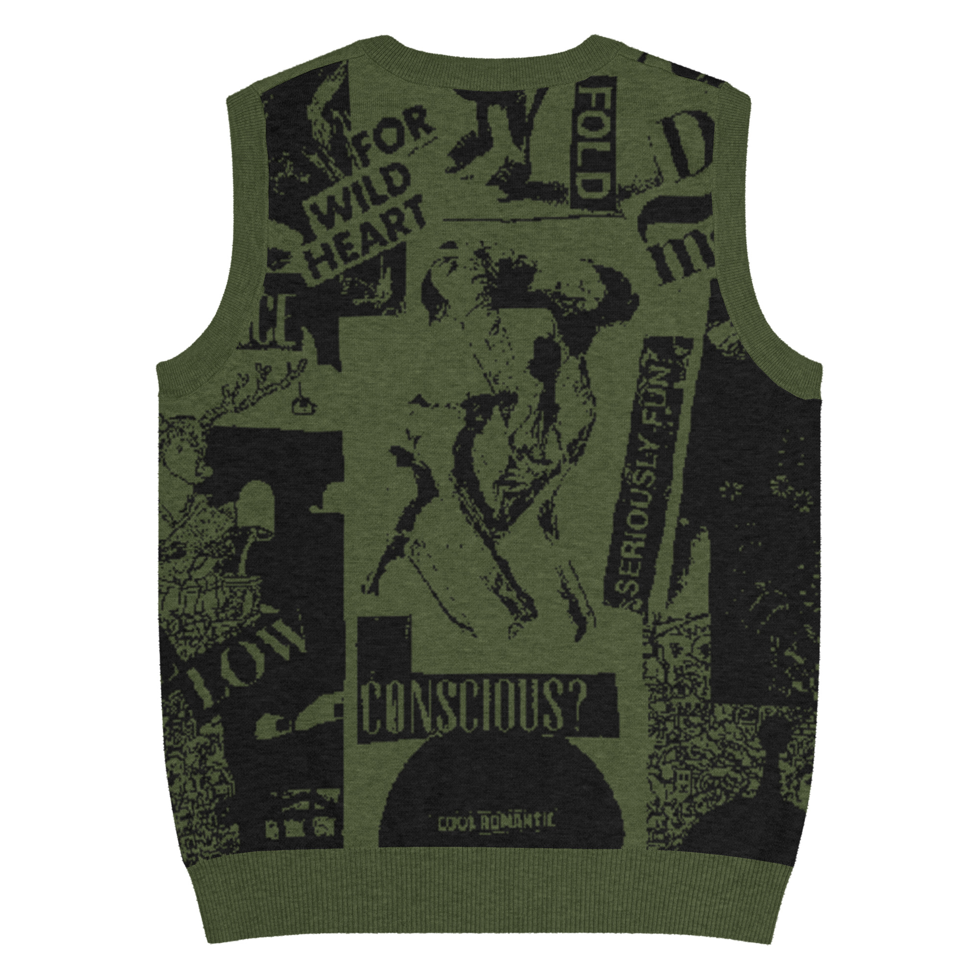 Gilet con scollo a V - immagine 6