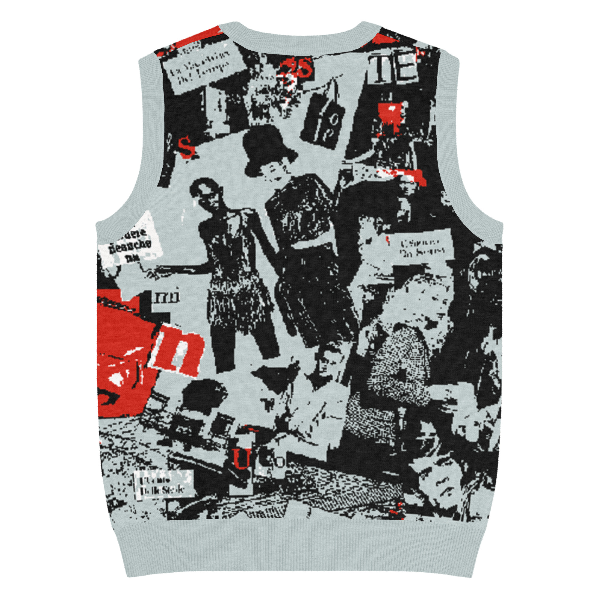 Gilet con scollo a V - immagine 6