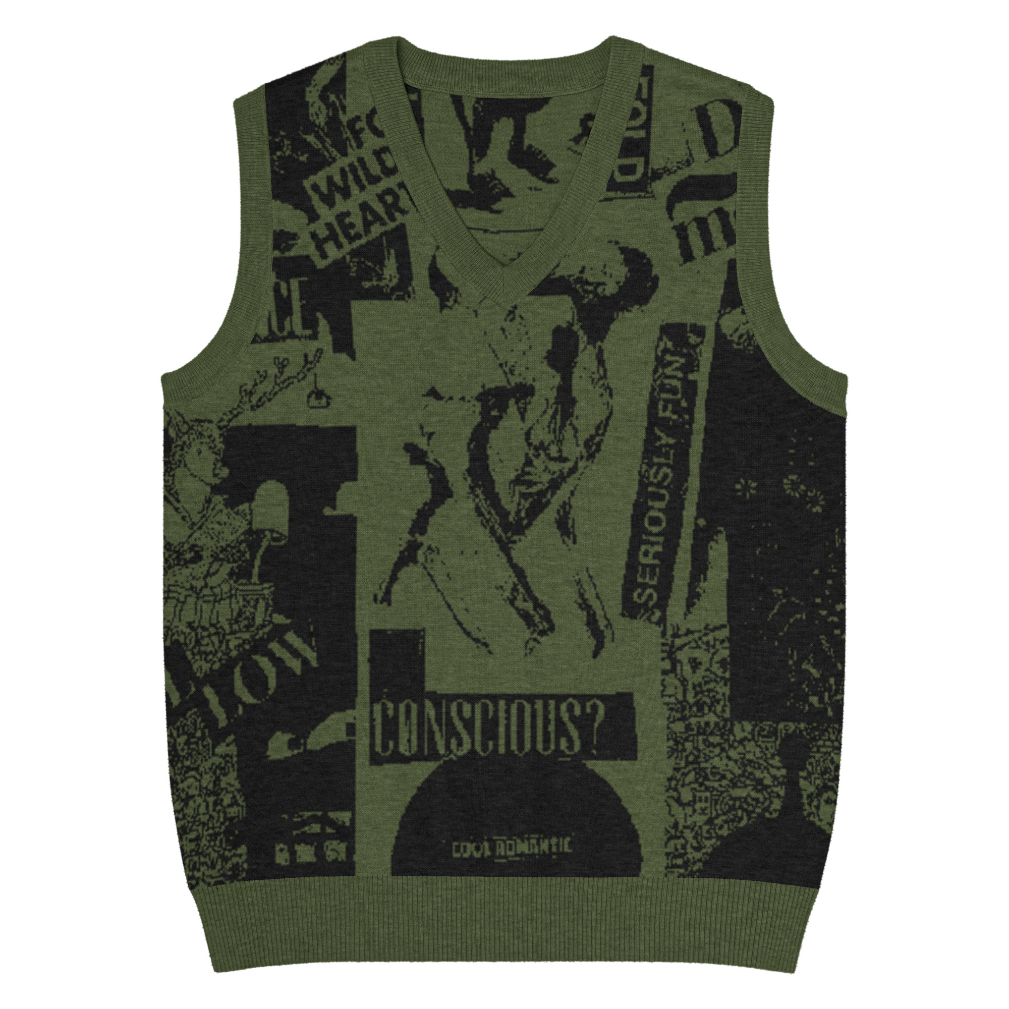 Gilet con scollo a V - immagine 5