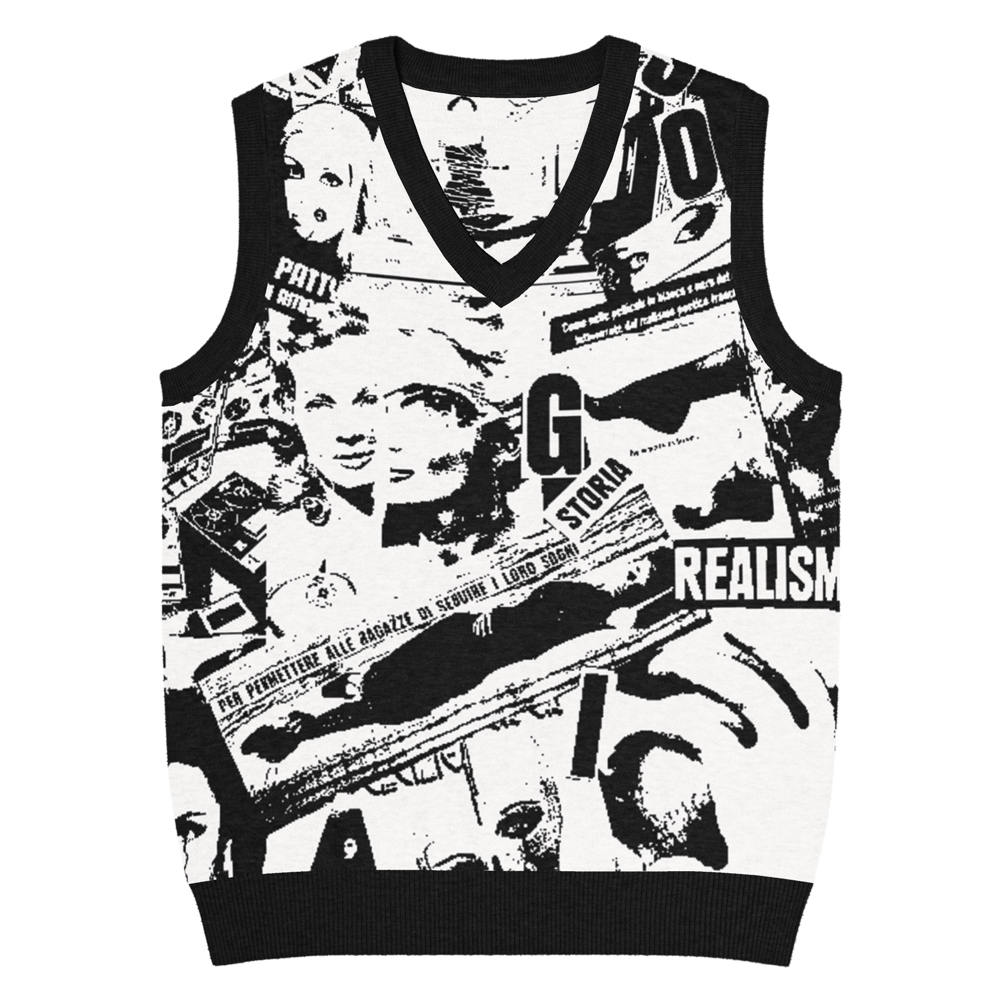 Gilet con scollo a V - immagine 2