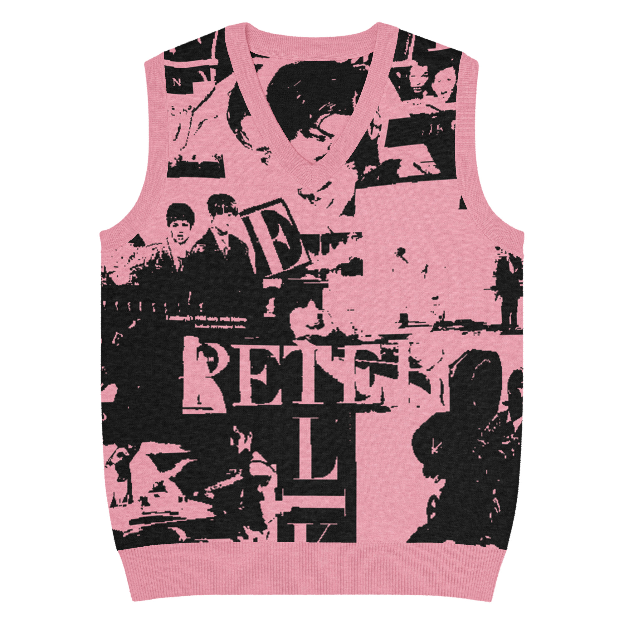 Gilet con scollo a V - immagine 2