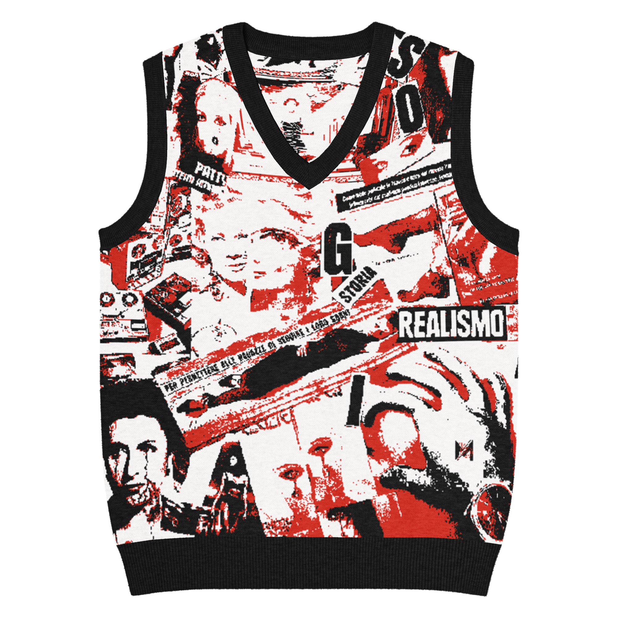 Gilet con scollo a V - immagine 2