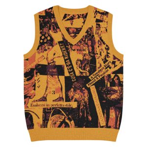 Gilet con scollo a V