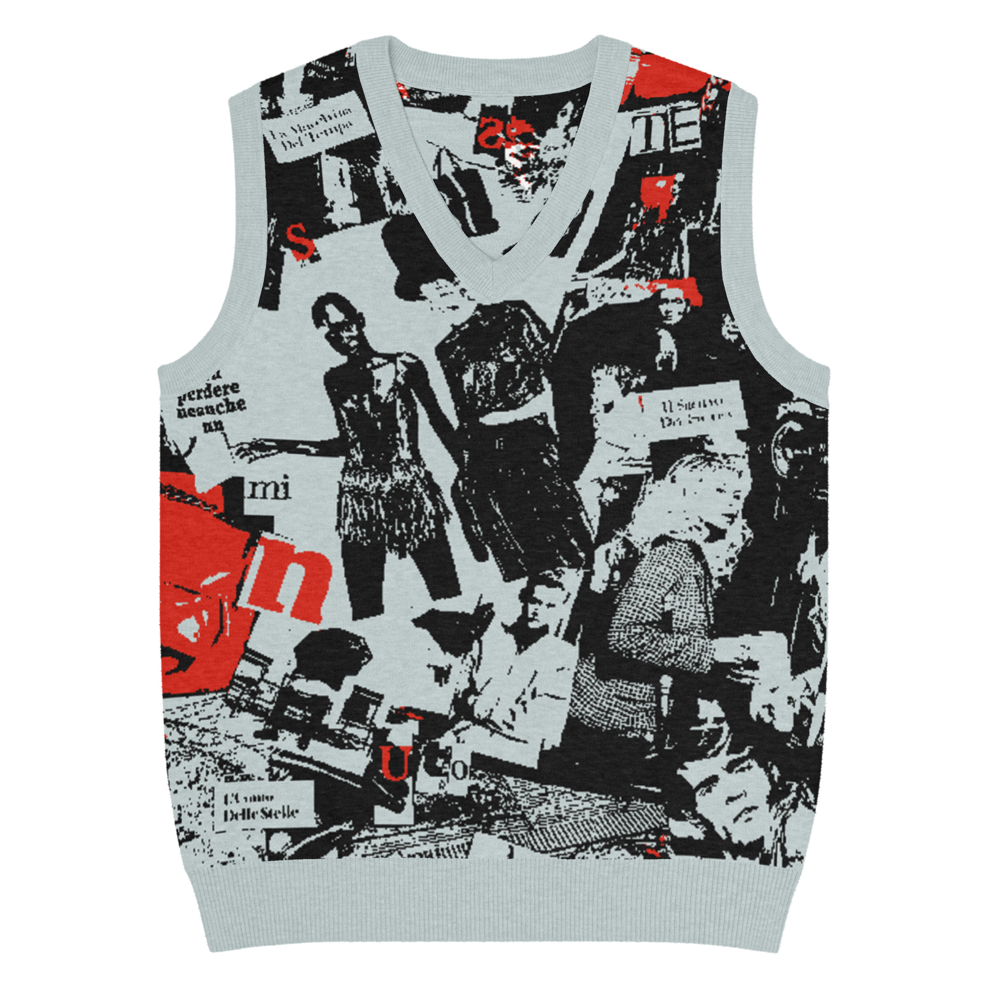 Gilet con scollo a V - immagine 2