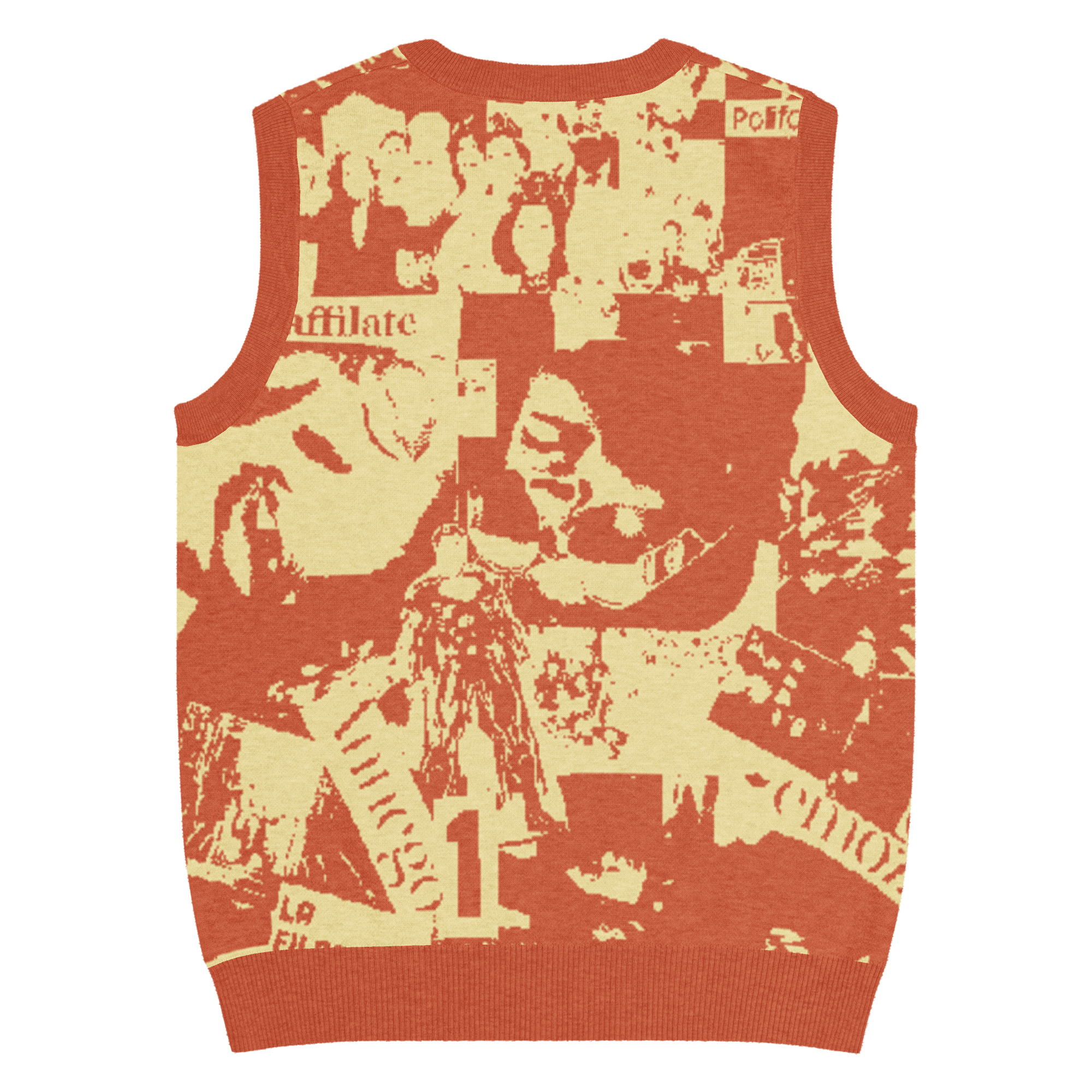 Gilet con scollo a V - immagine 4