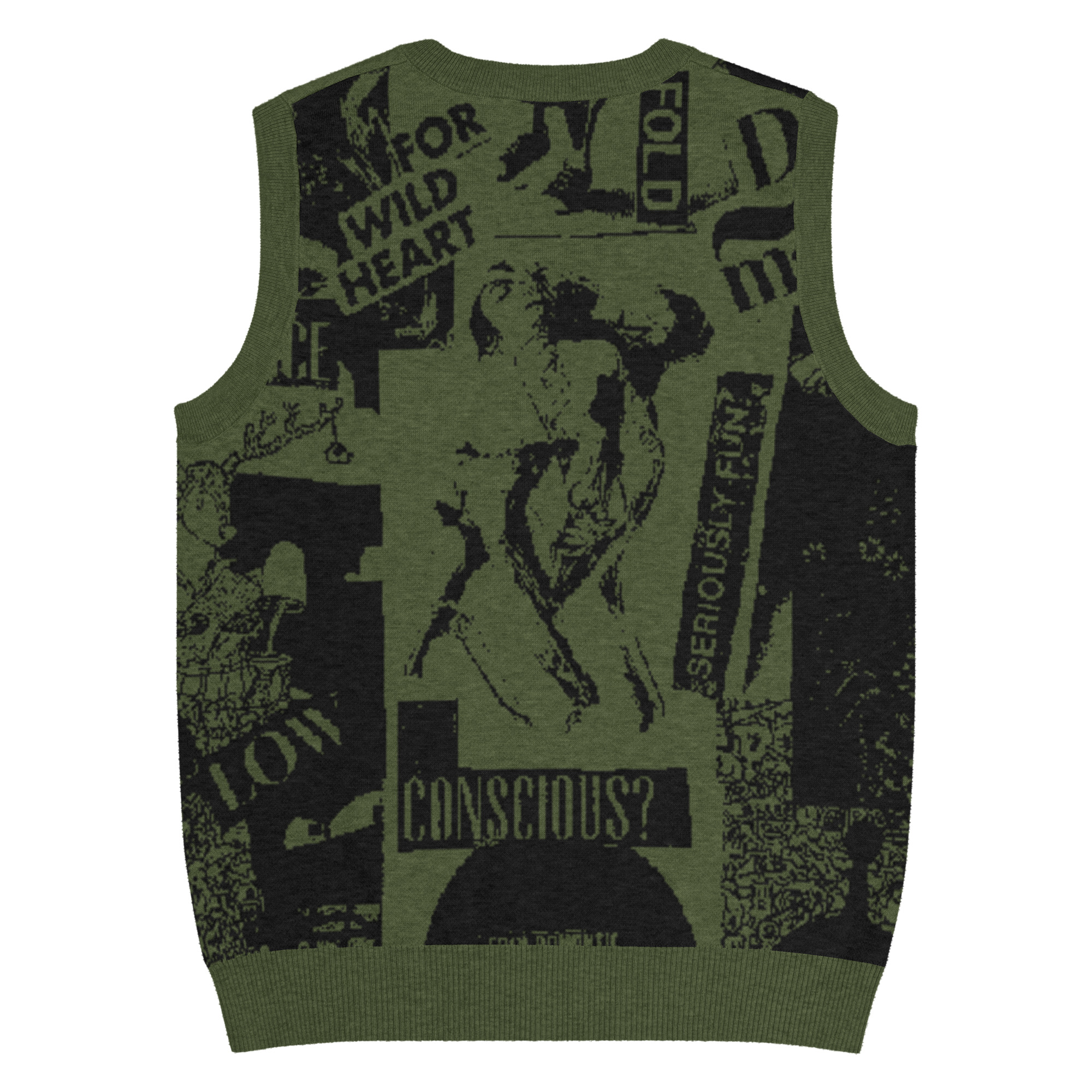 Gilet con scollo a V - immagine 4