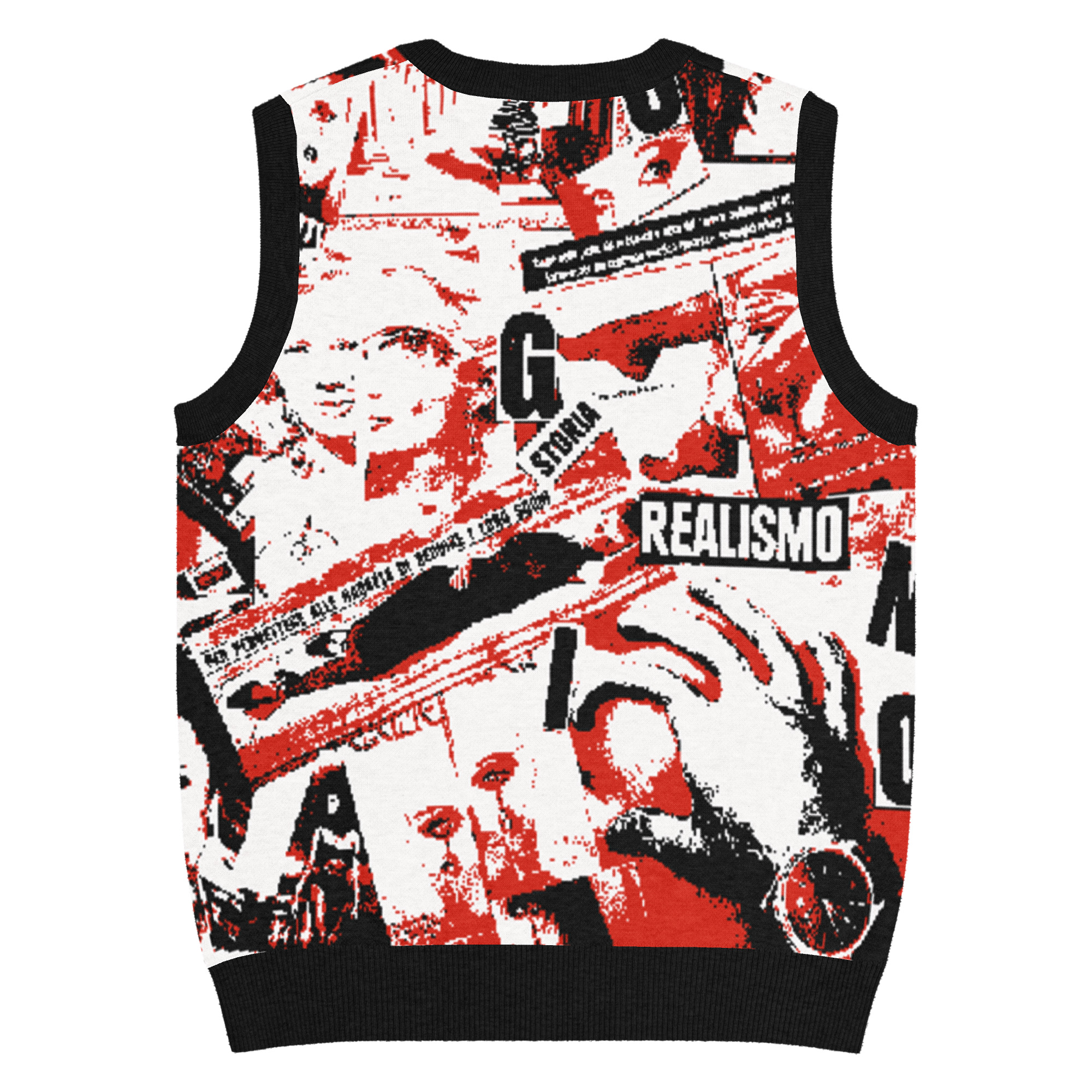 Gilet con scollo a V - immagine 4