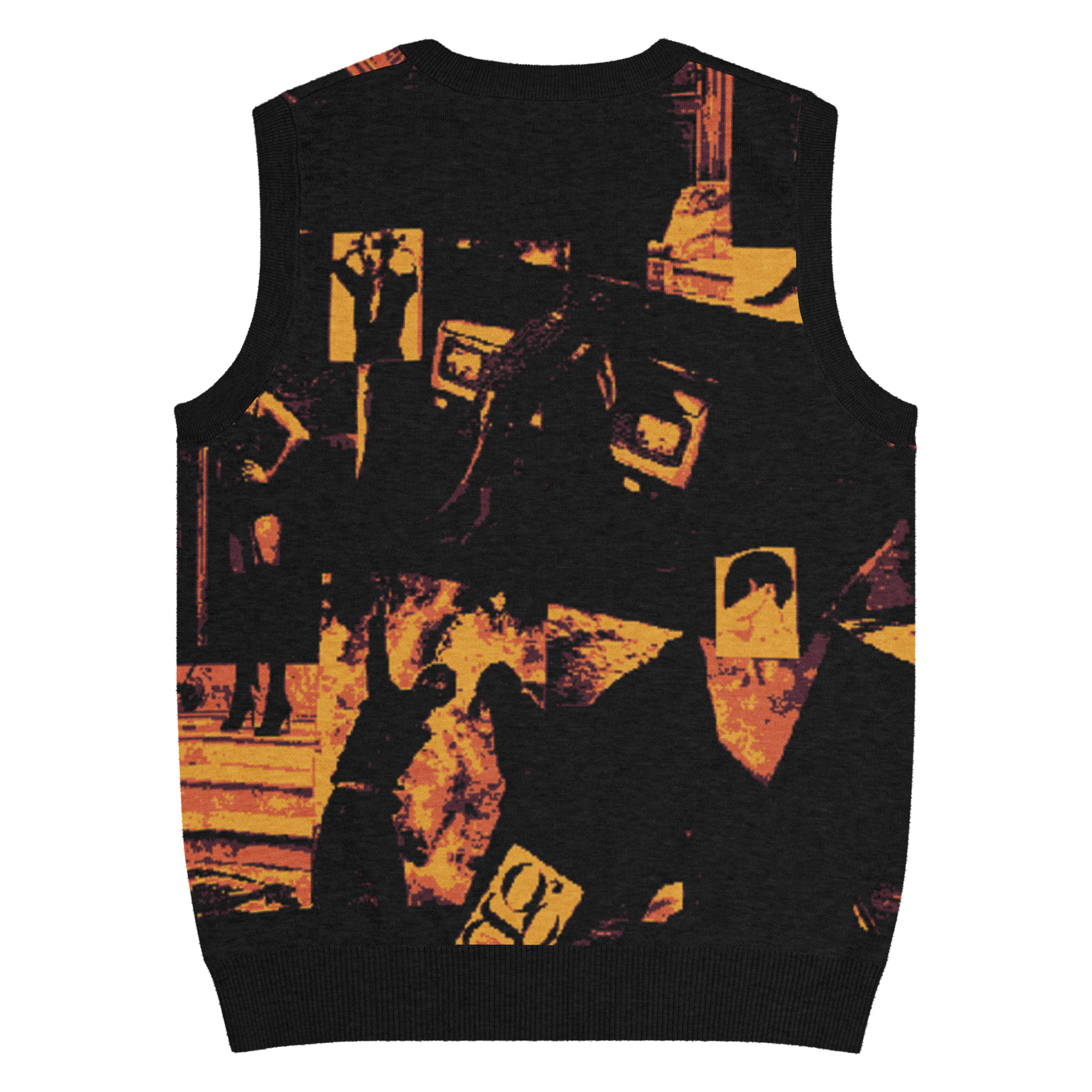 Gilet con scollo a V - immagine 4