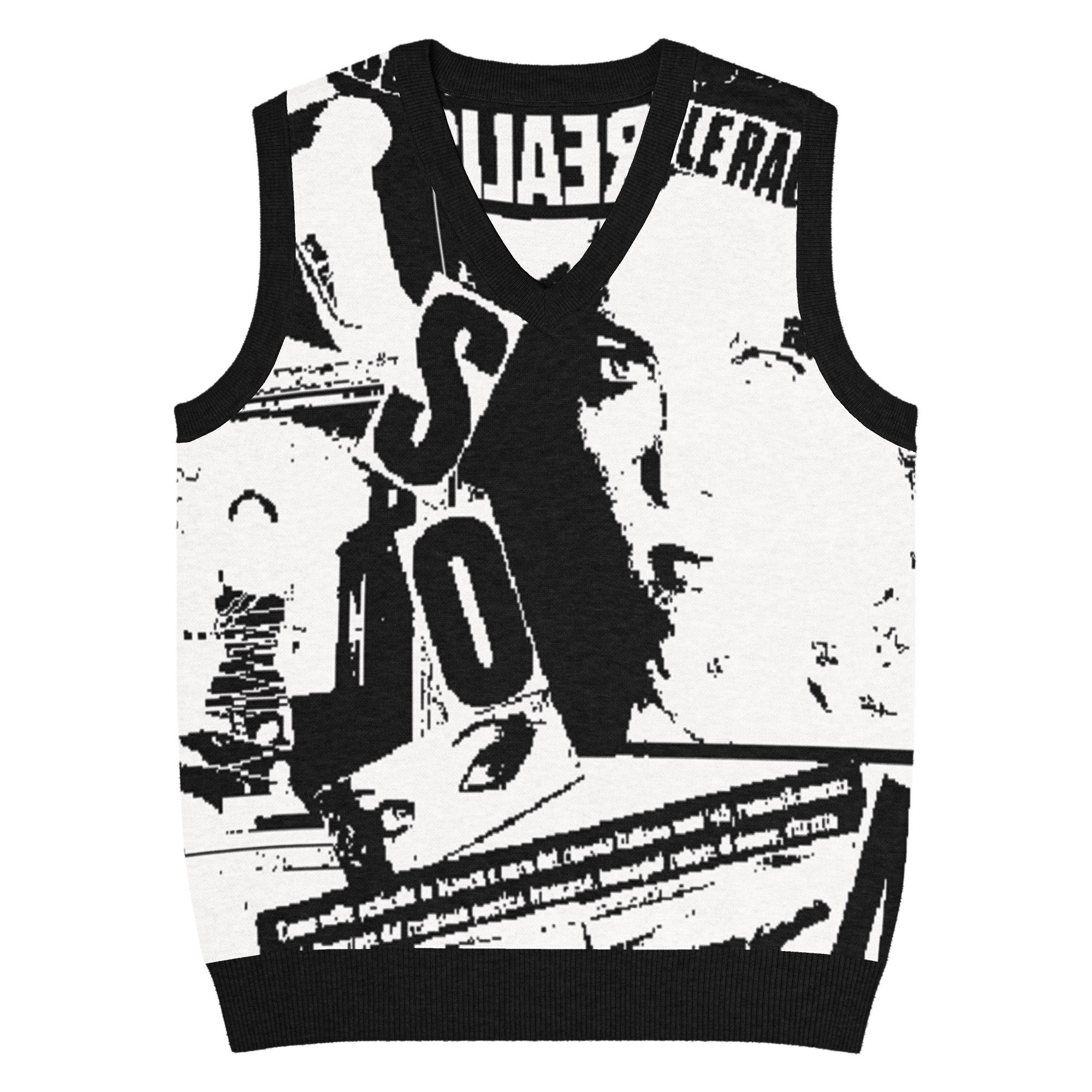 Gilet con scollo a V - immagine 3