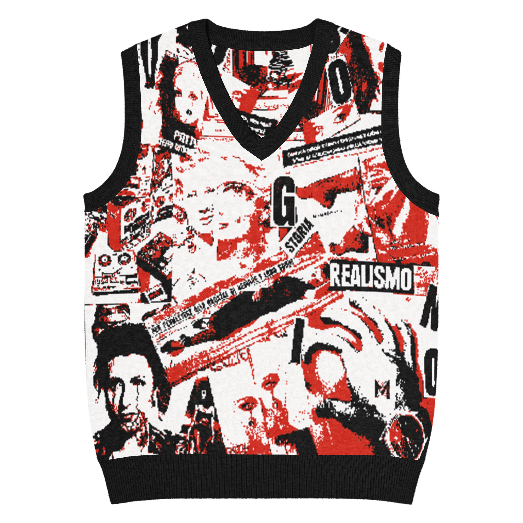 Gilet con scollo a V - immagine 3