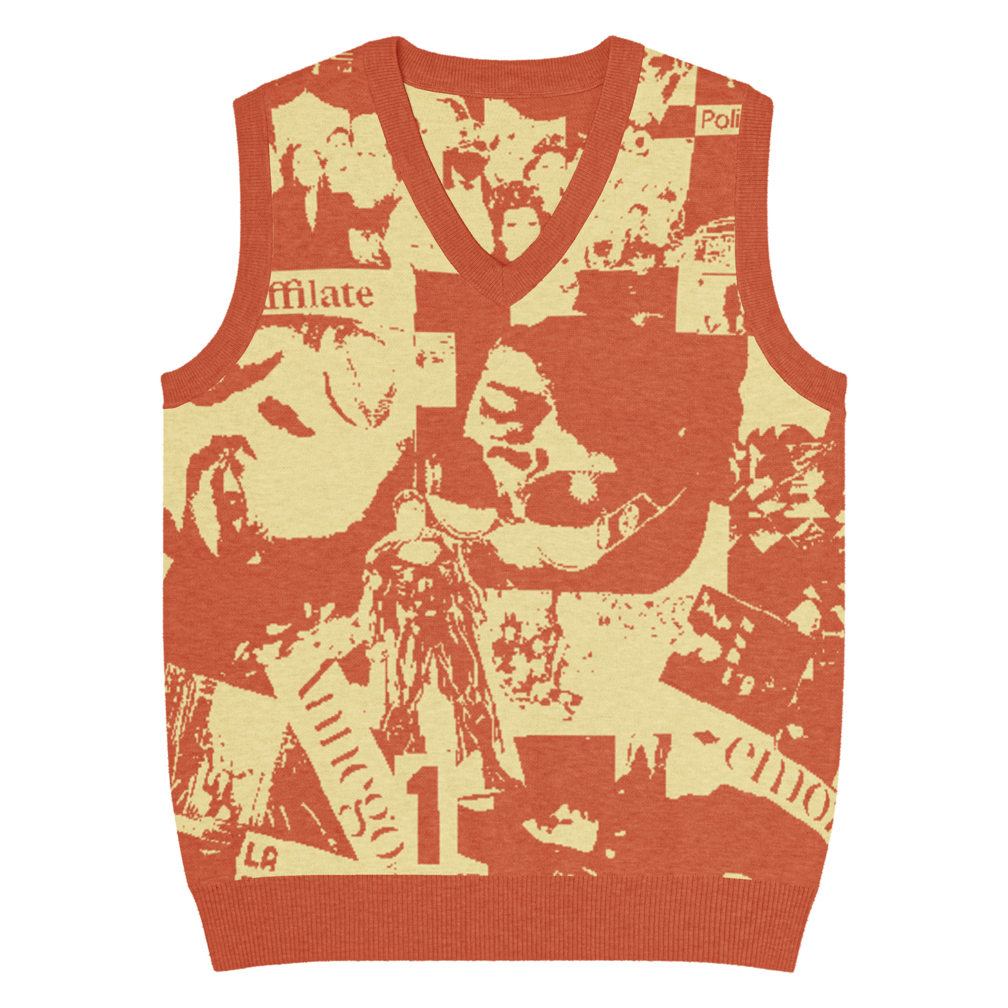 Gilet con scollo a V - immagine 9