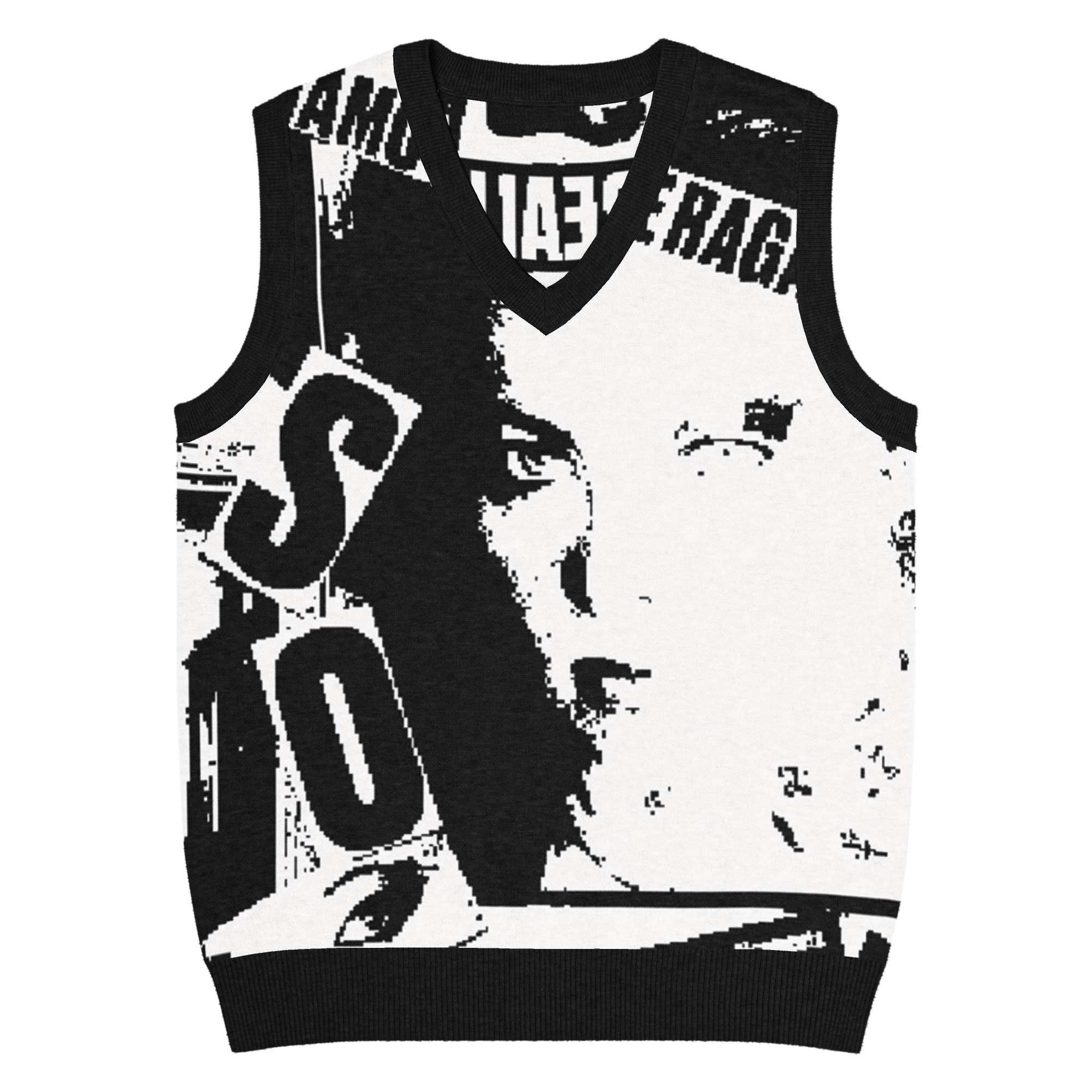 Gilet con scollo a V - immagine 9