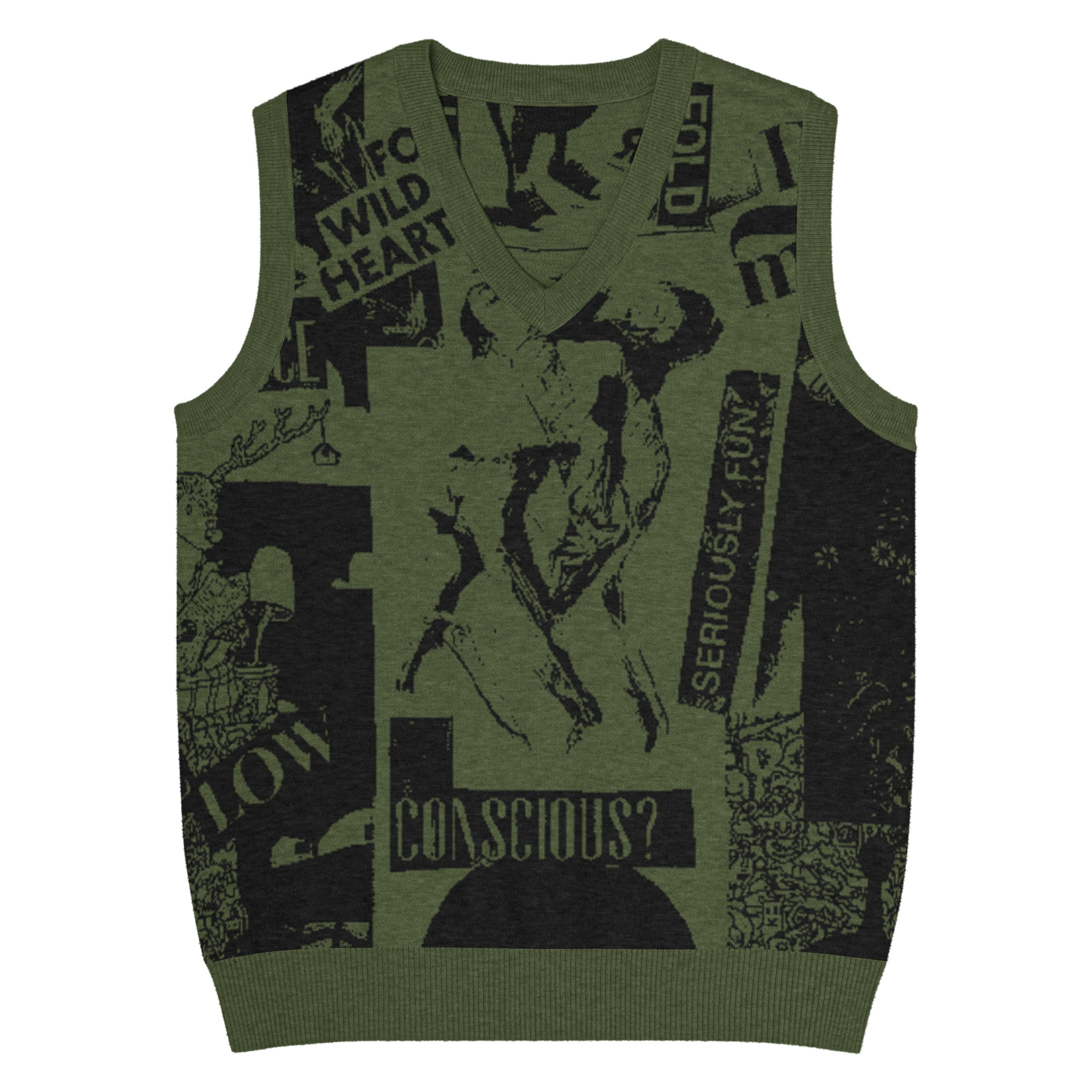 Gilet con scollo a V - immagine 9