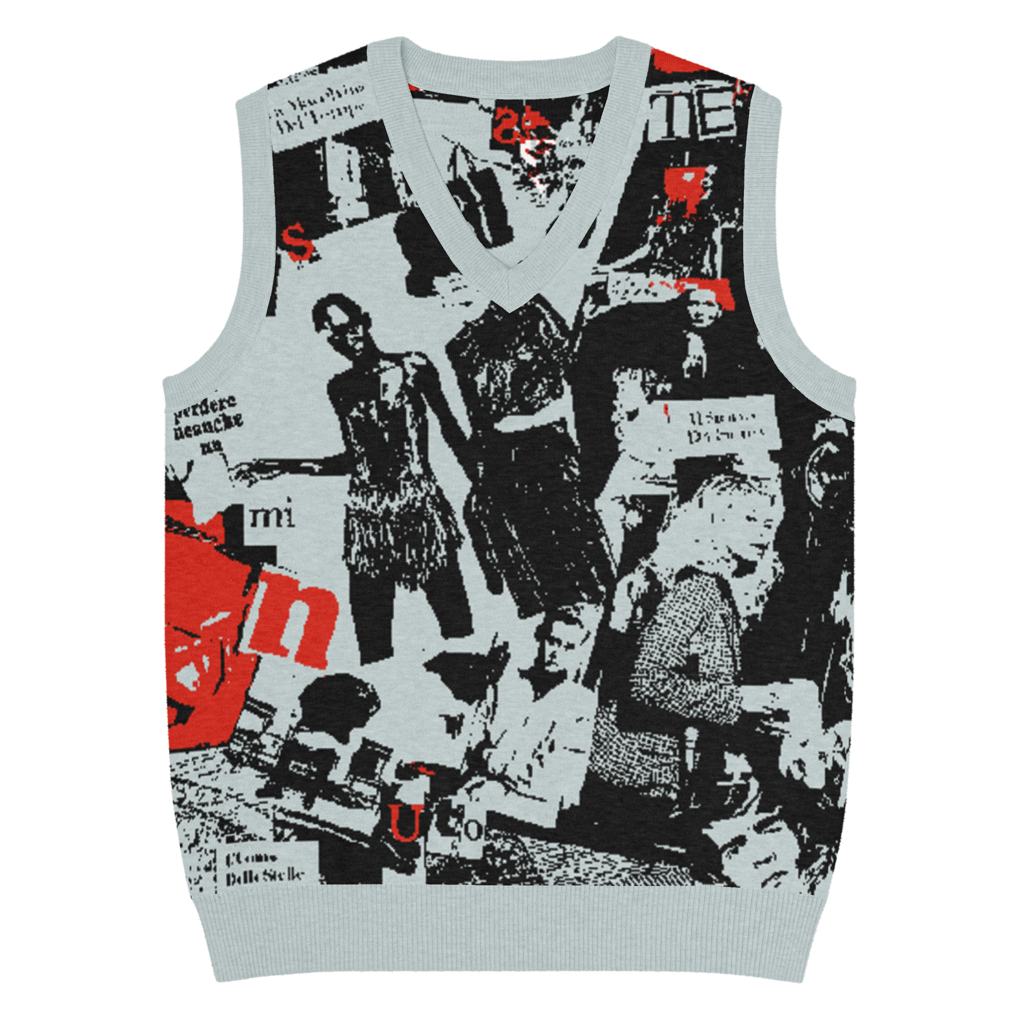 Gilet con scollo a V - immagine 9