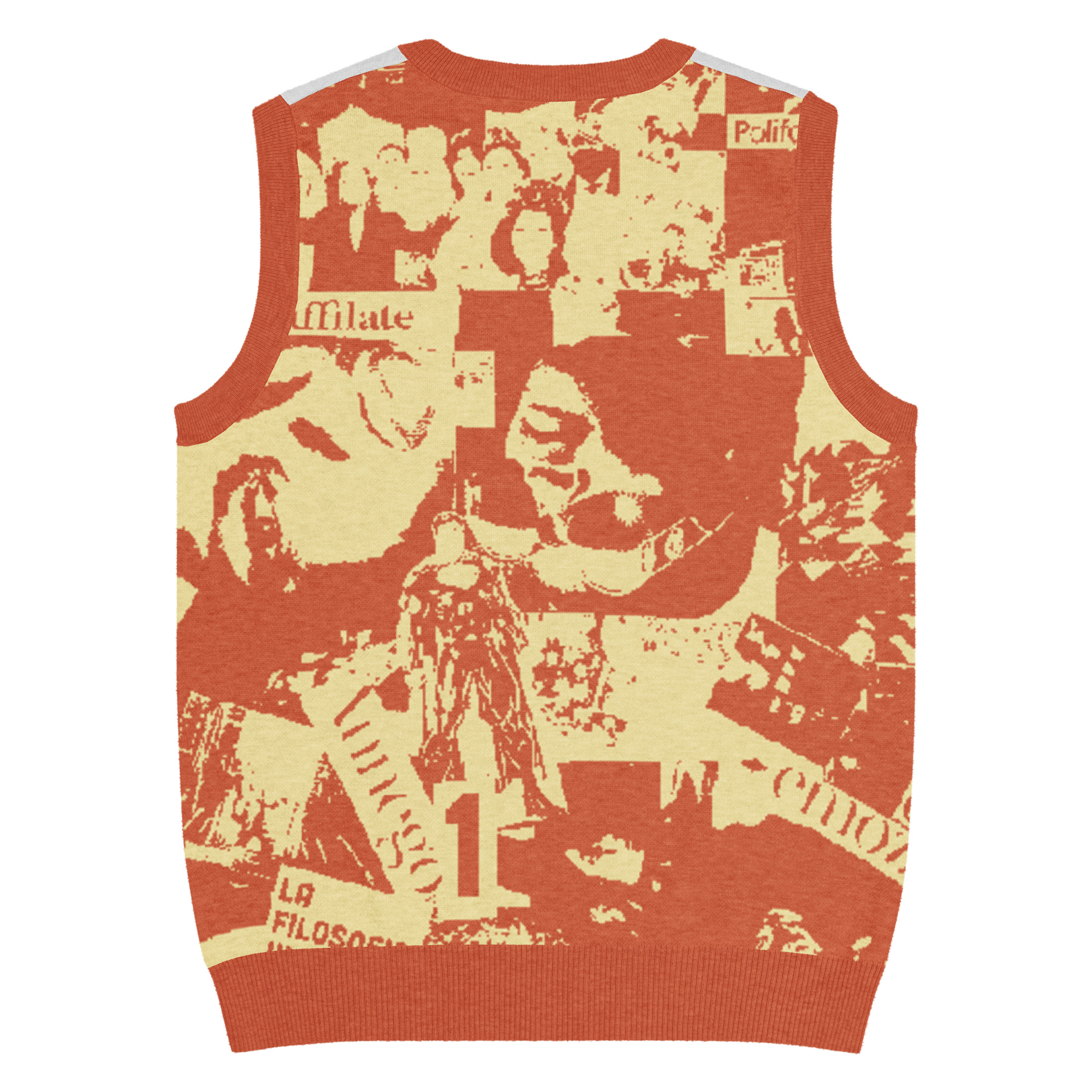 Gilet con scollo a V - immagine 8