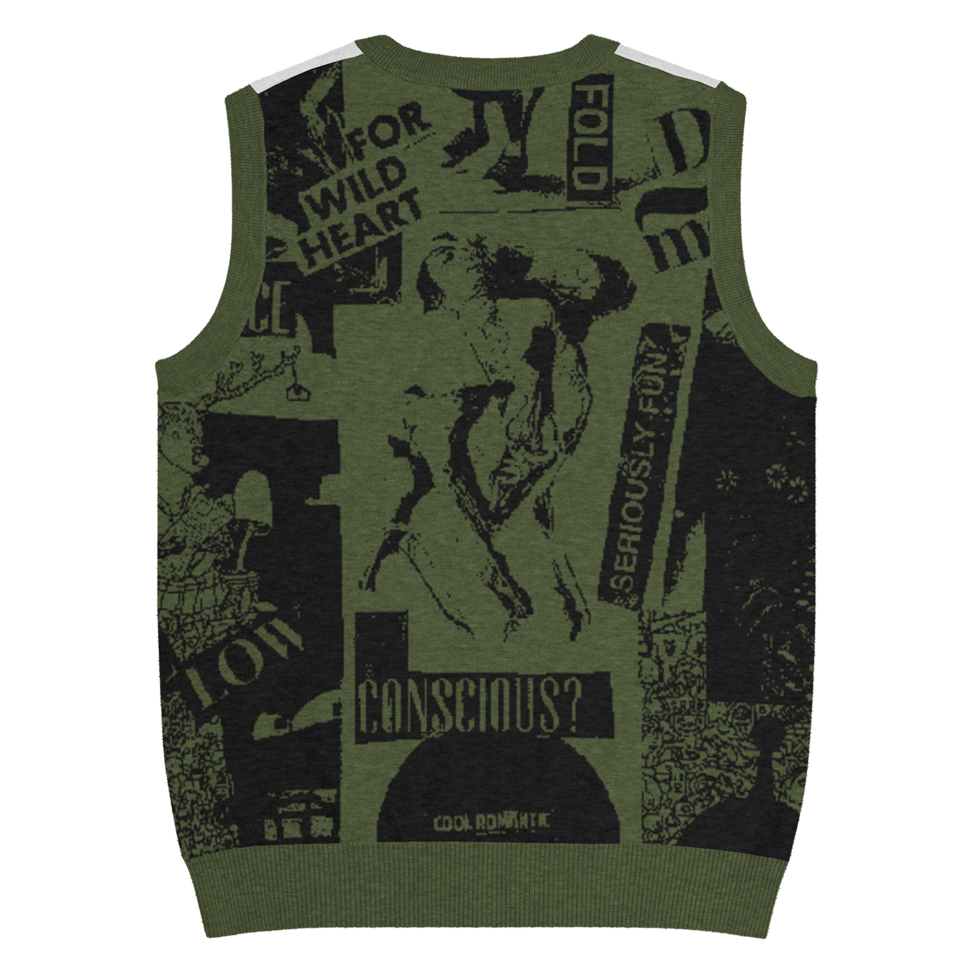 Gilet con scollo a V - immagine 8