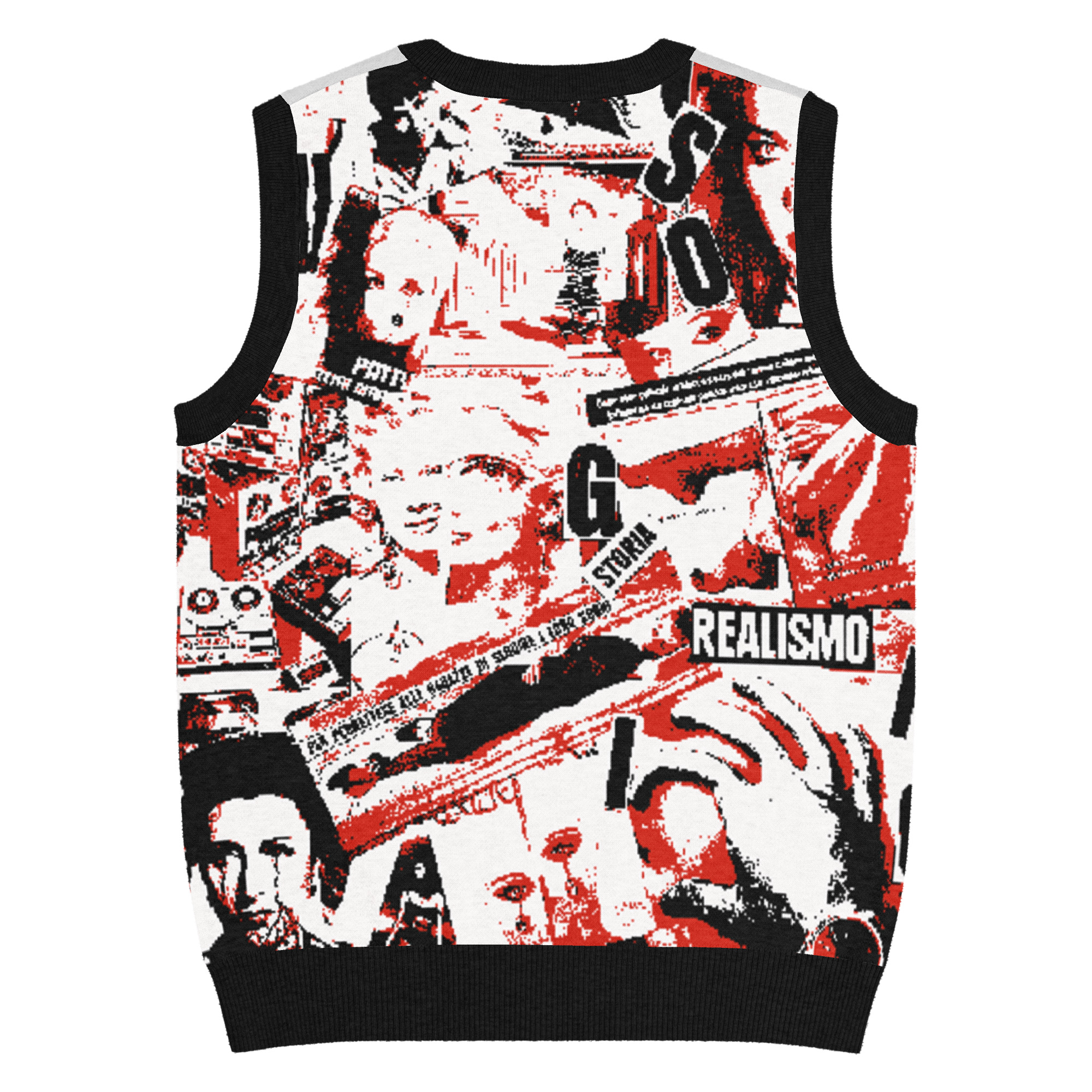 Gilet con scollo a V - immagine 8