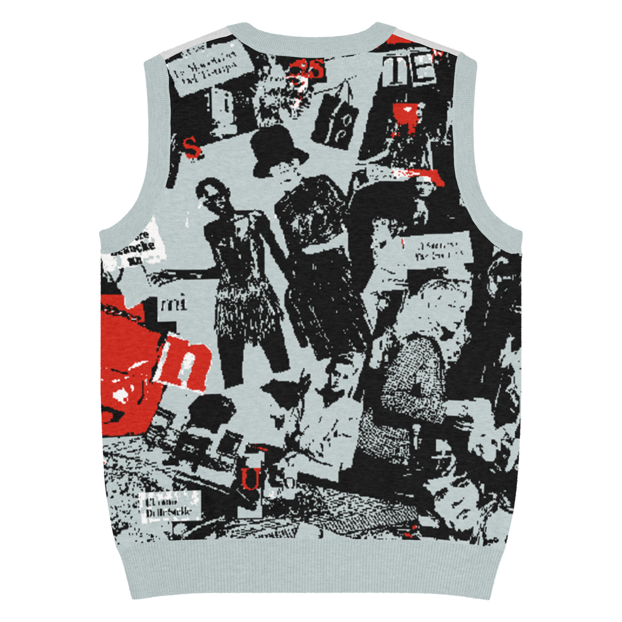 Gilet con scollo a V - immagine 8