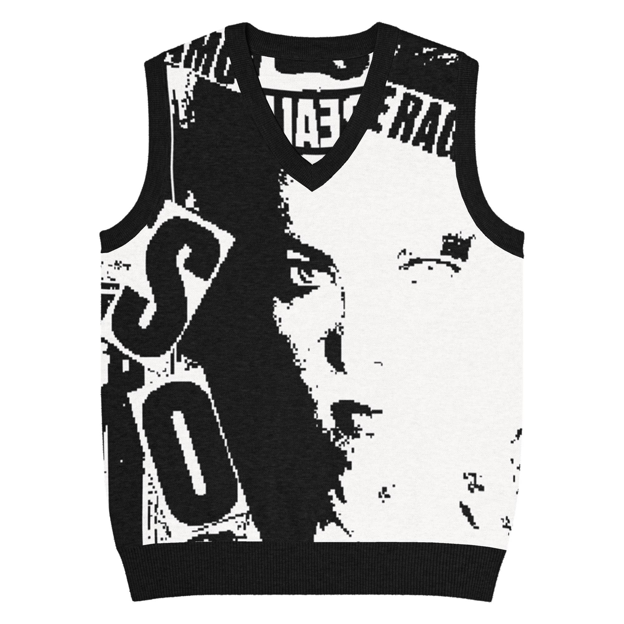 Gilet con scollo a V - immagine 7