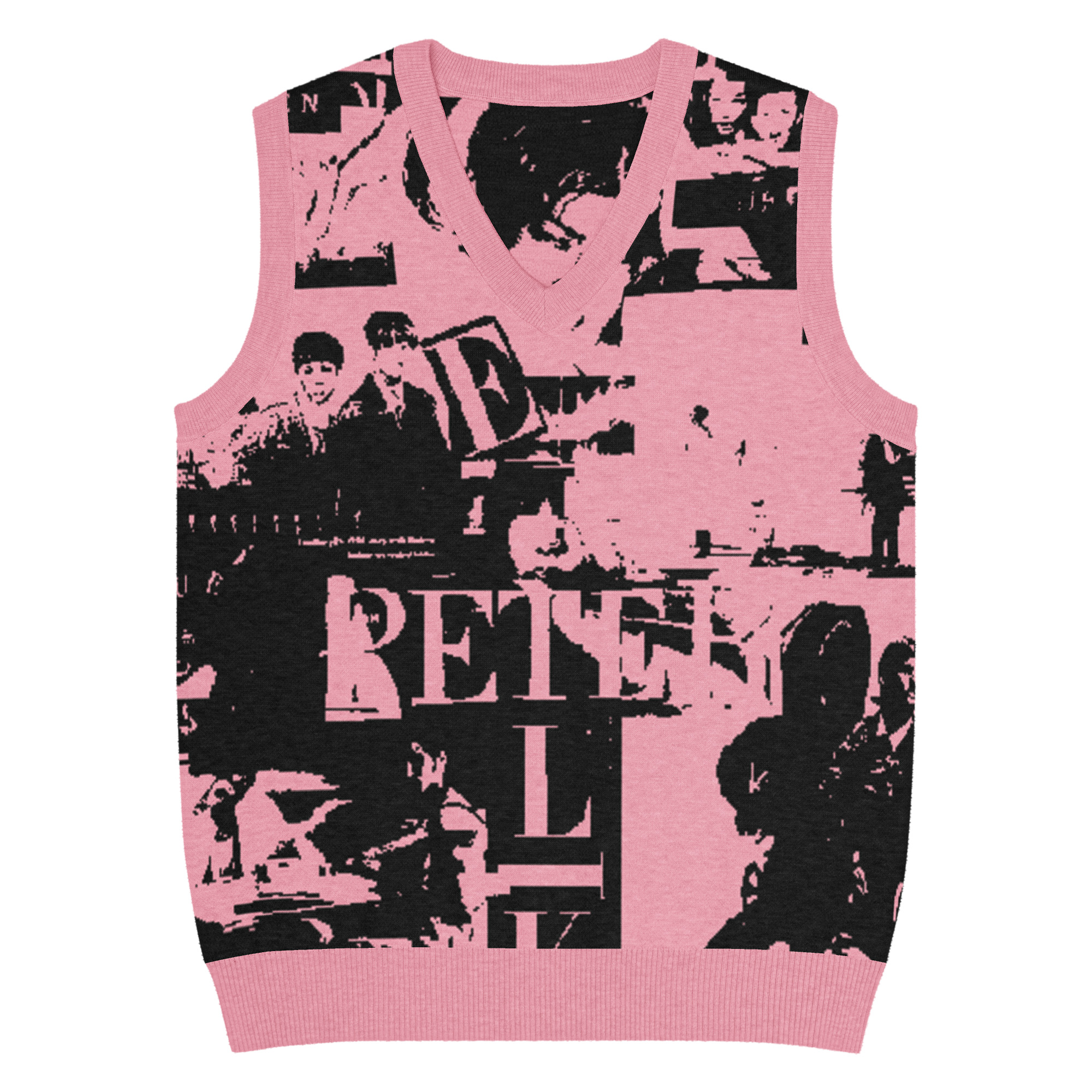 Gilet con scollo a V - immagine 7