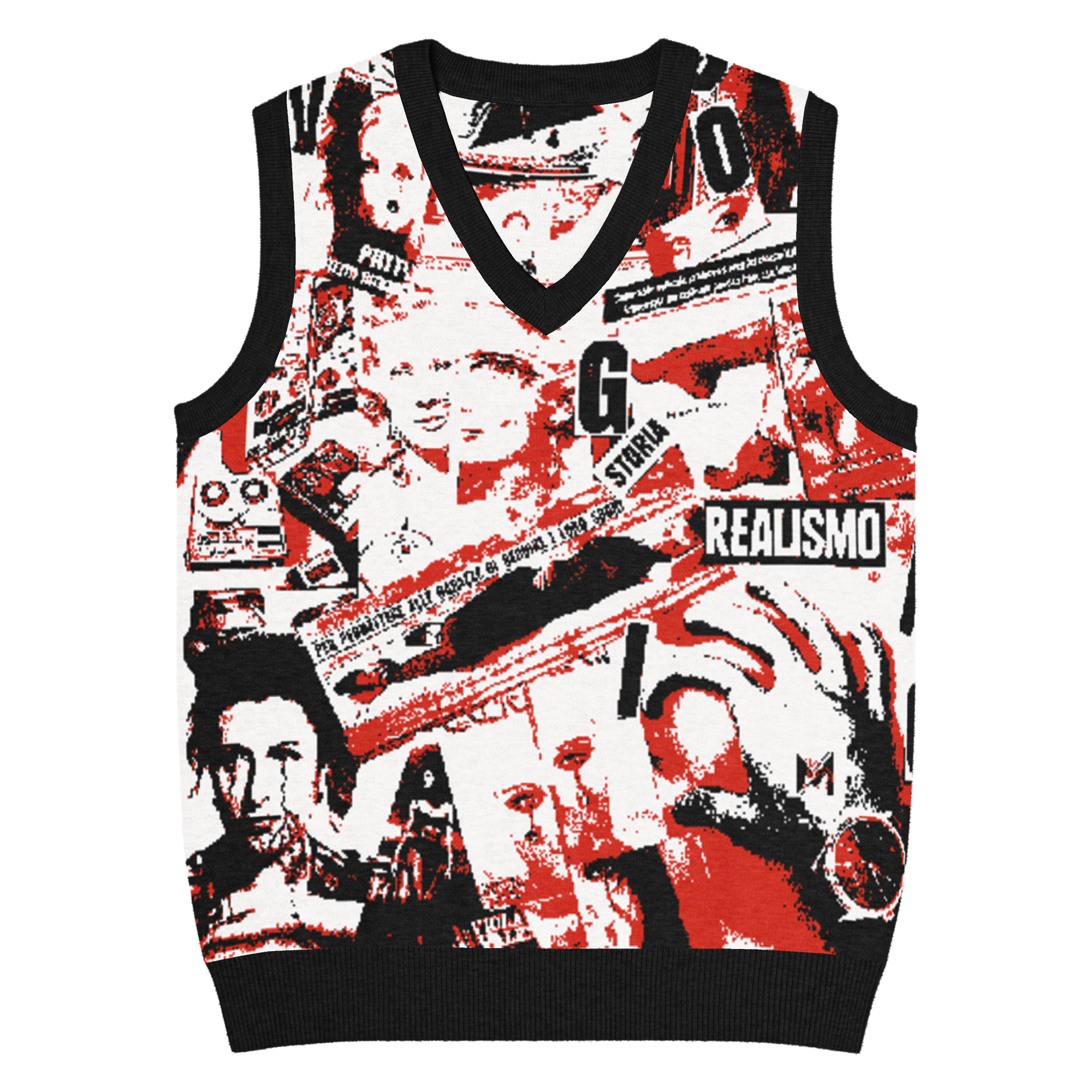 Gilet con scollo a V - immagine 7