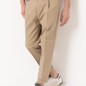 pantaloni beige
