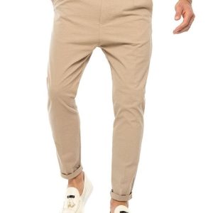 pantaloni beige